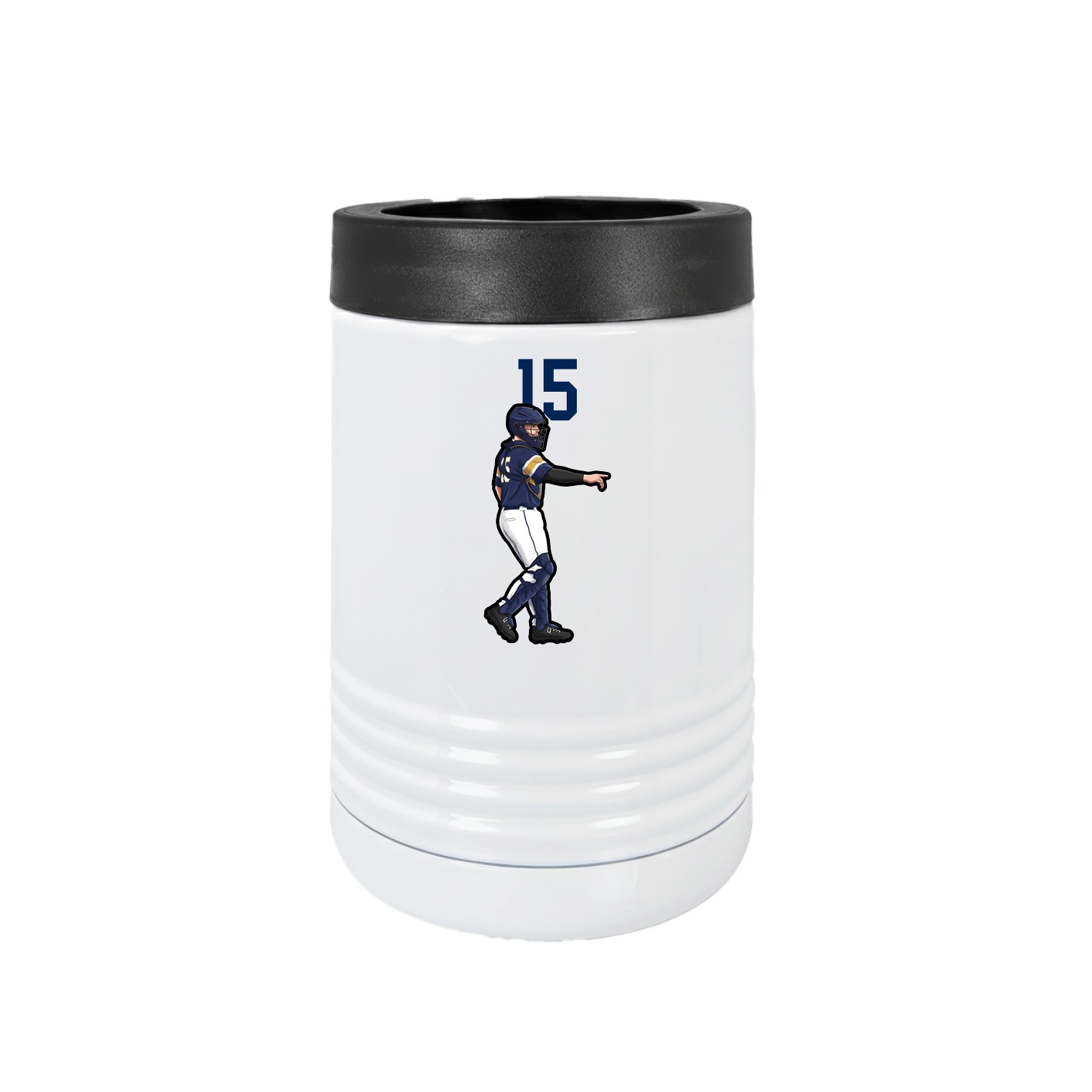Beverage Holder — Number Top in White