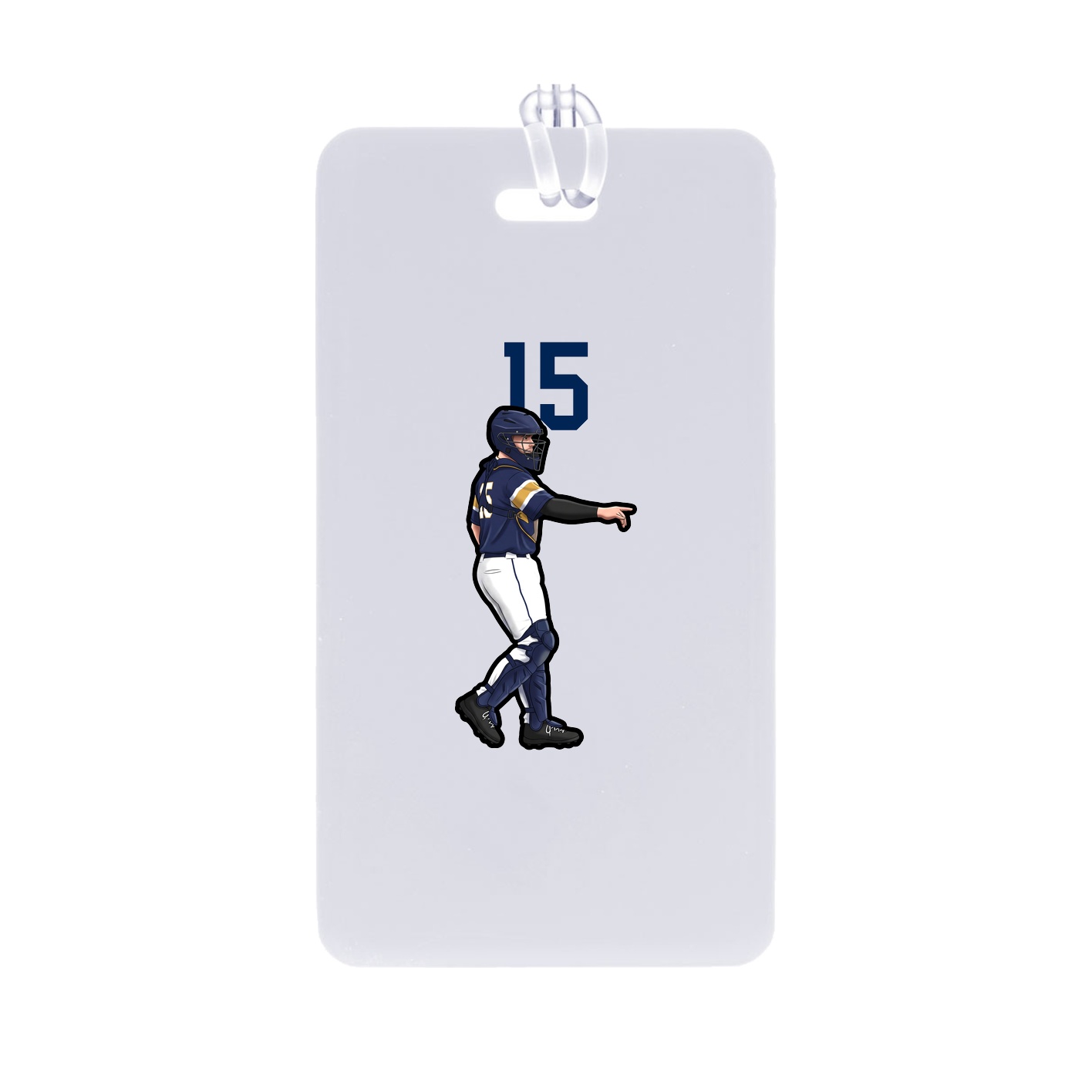 Bag Tag — Number Top in Classic
