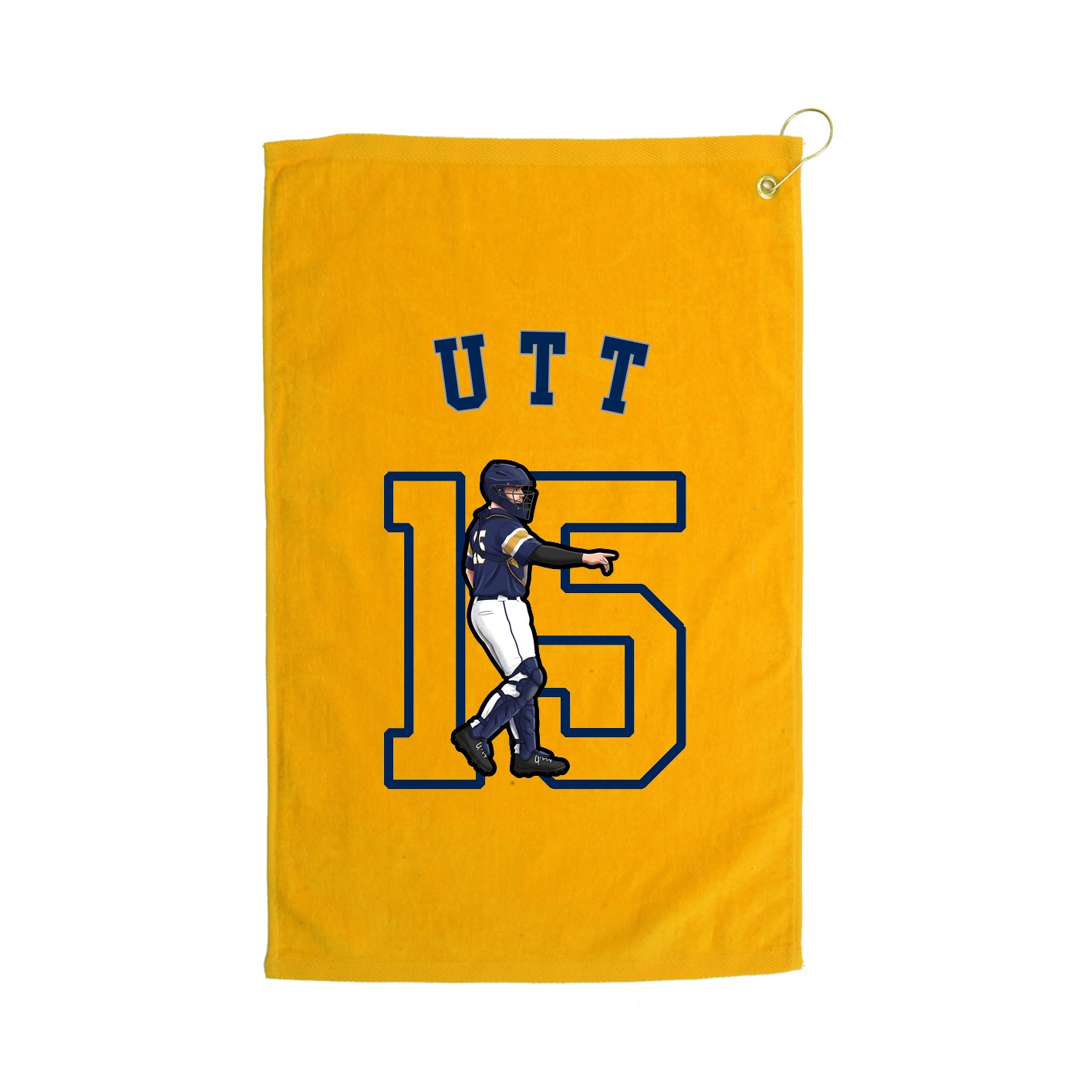 Golf Towel — Shirsey Arch in Gold