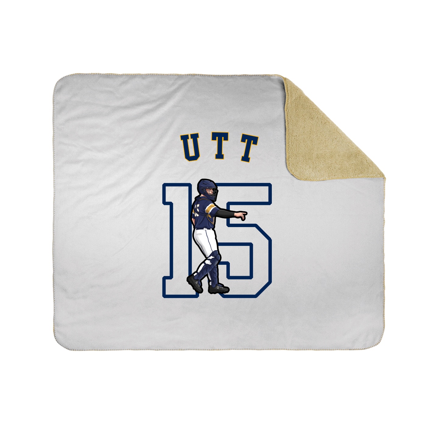 Throw Blanket — Shirsey Arch in White