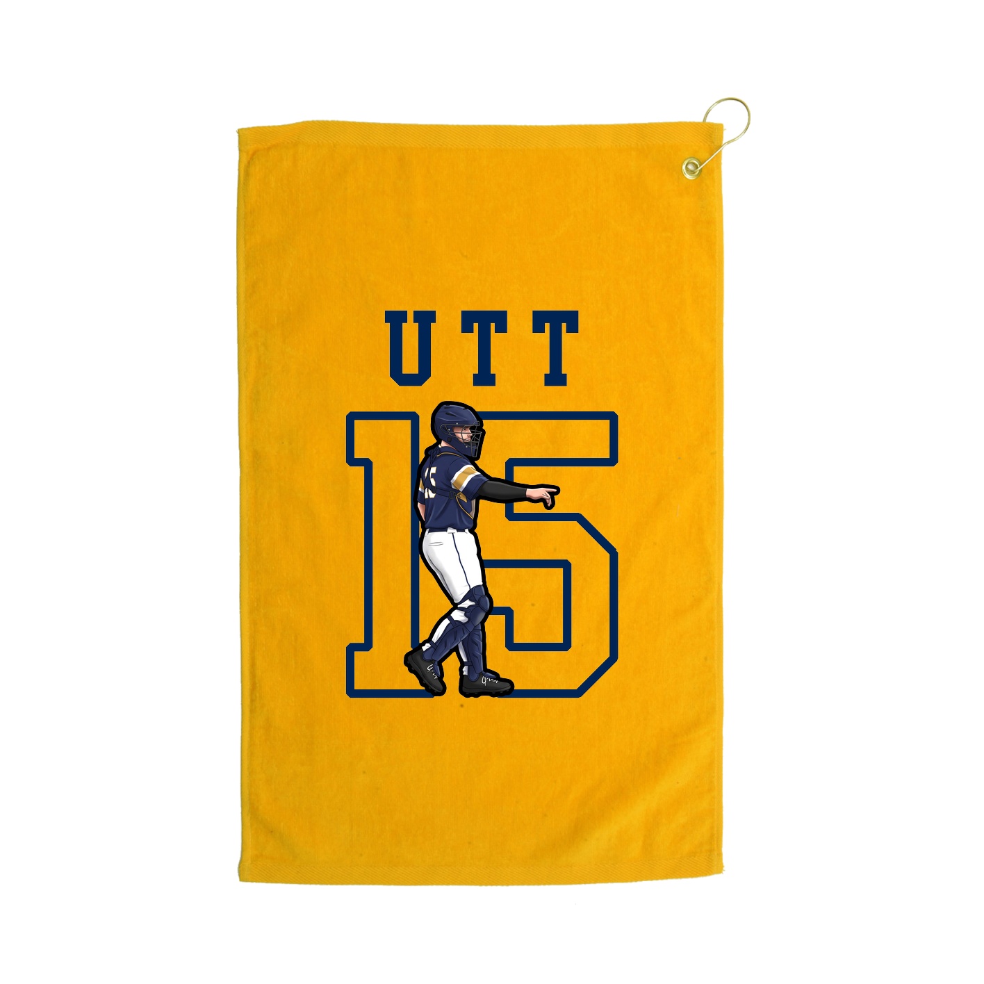 Golf Towel — Shirsey in Gold