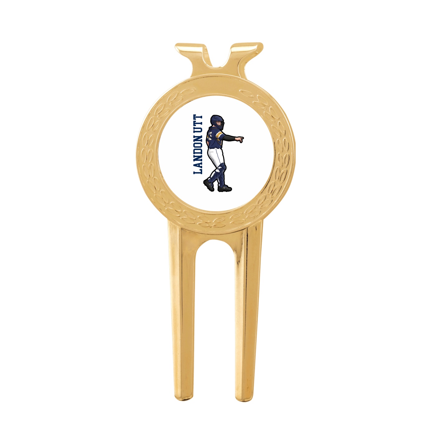 Divot Tool with Ball Marker — Name Vertical in Classic