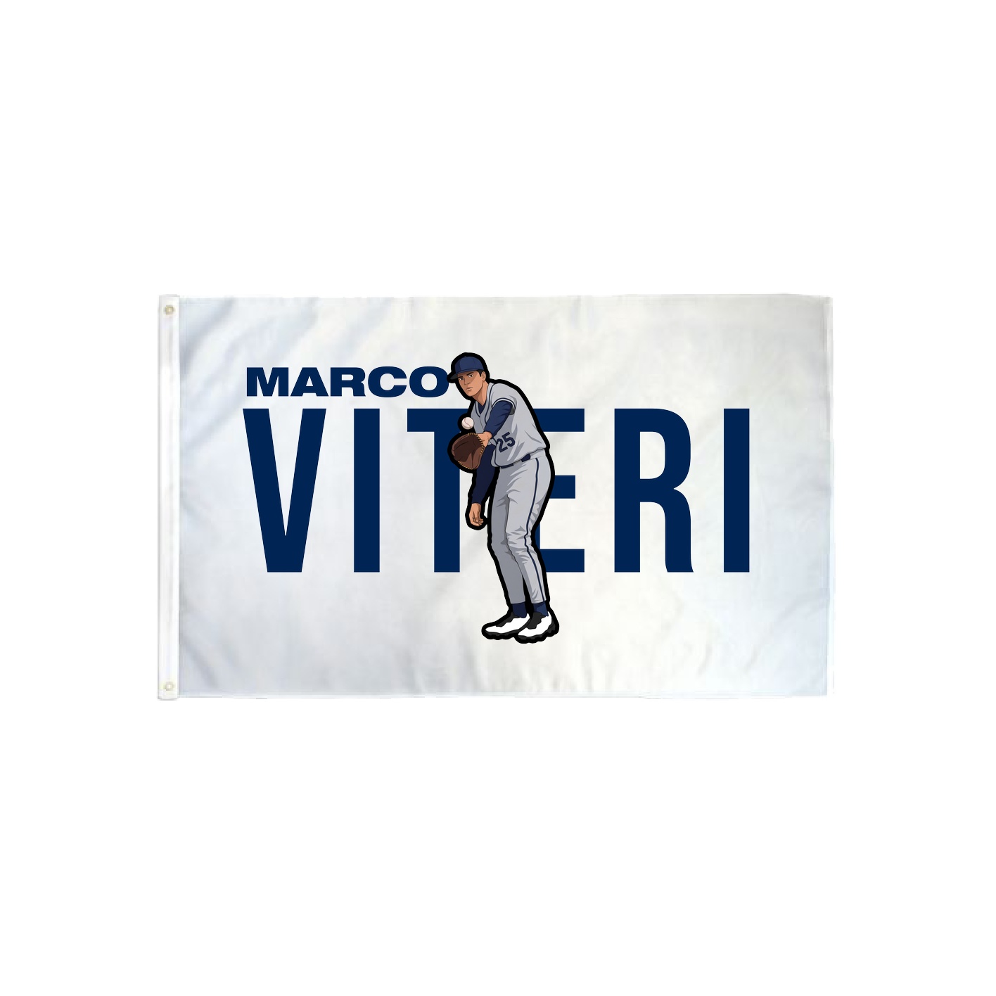 3x5 Flag — Player Name in Classic