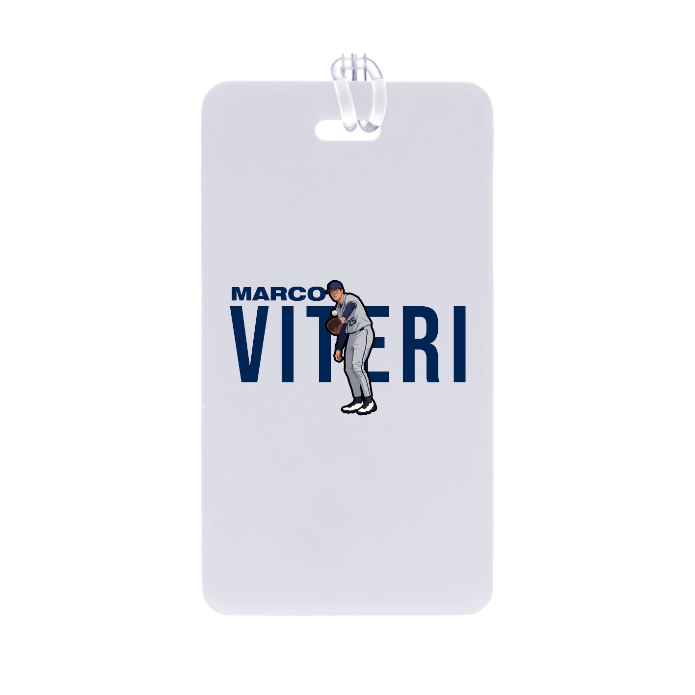 Bag Tag — Player Name in Classic