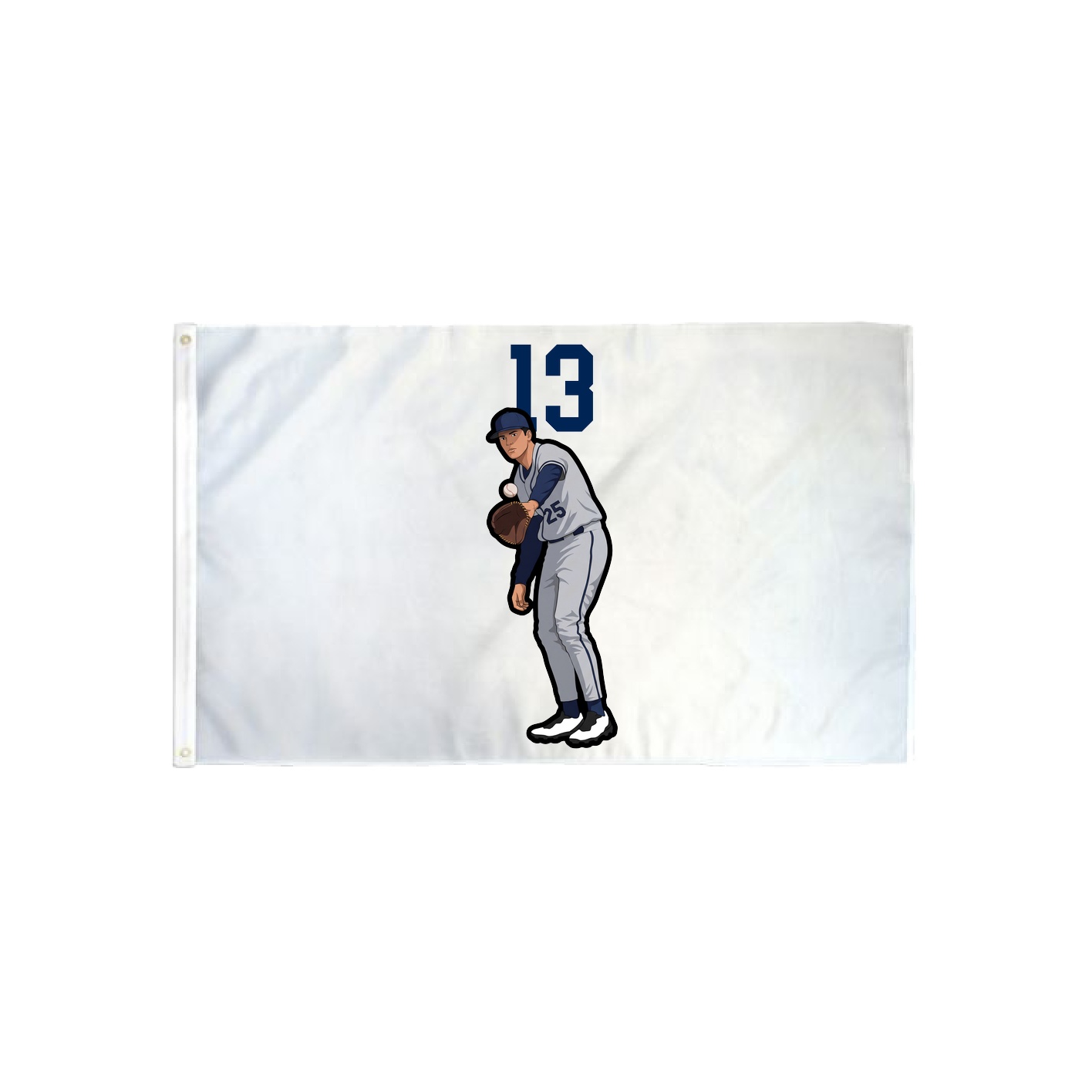 3x5 Flag — Number Top in Classic