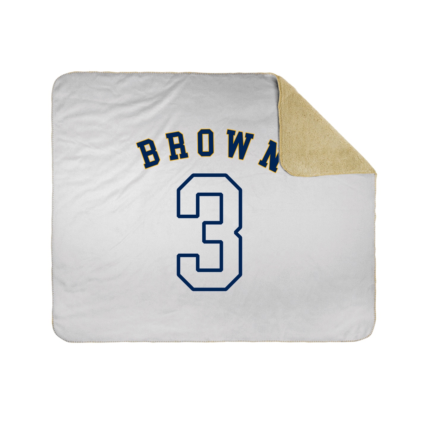 Throw Blanket — Shirsey Arch in White