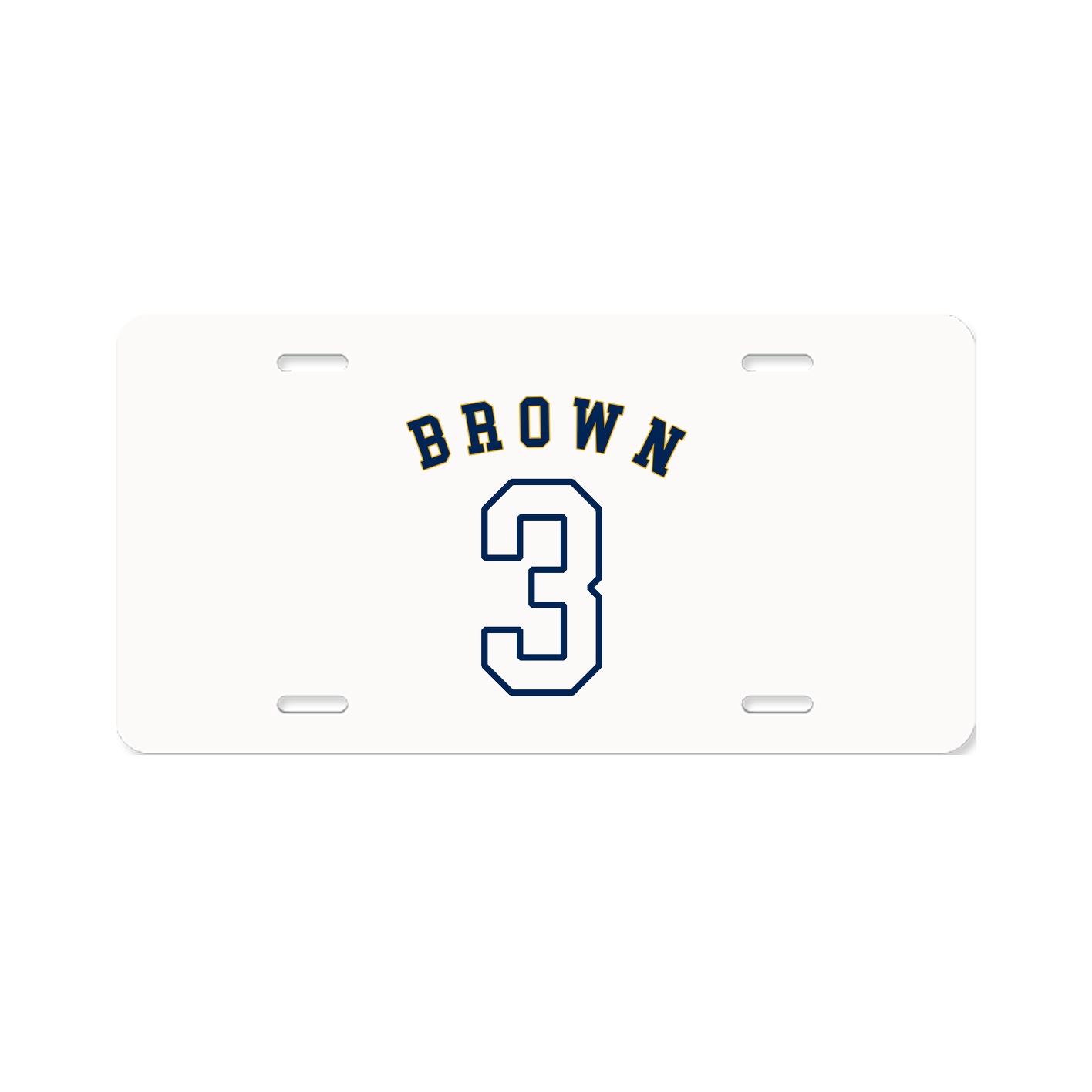 License Plate — Shirsey Arch in Classic