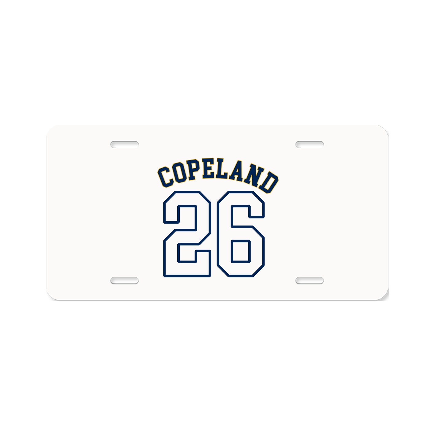 License Plate — Shirsey Arch in Classic