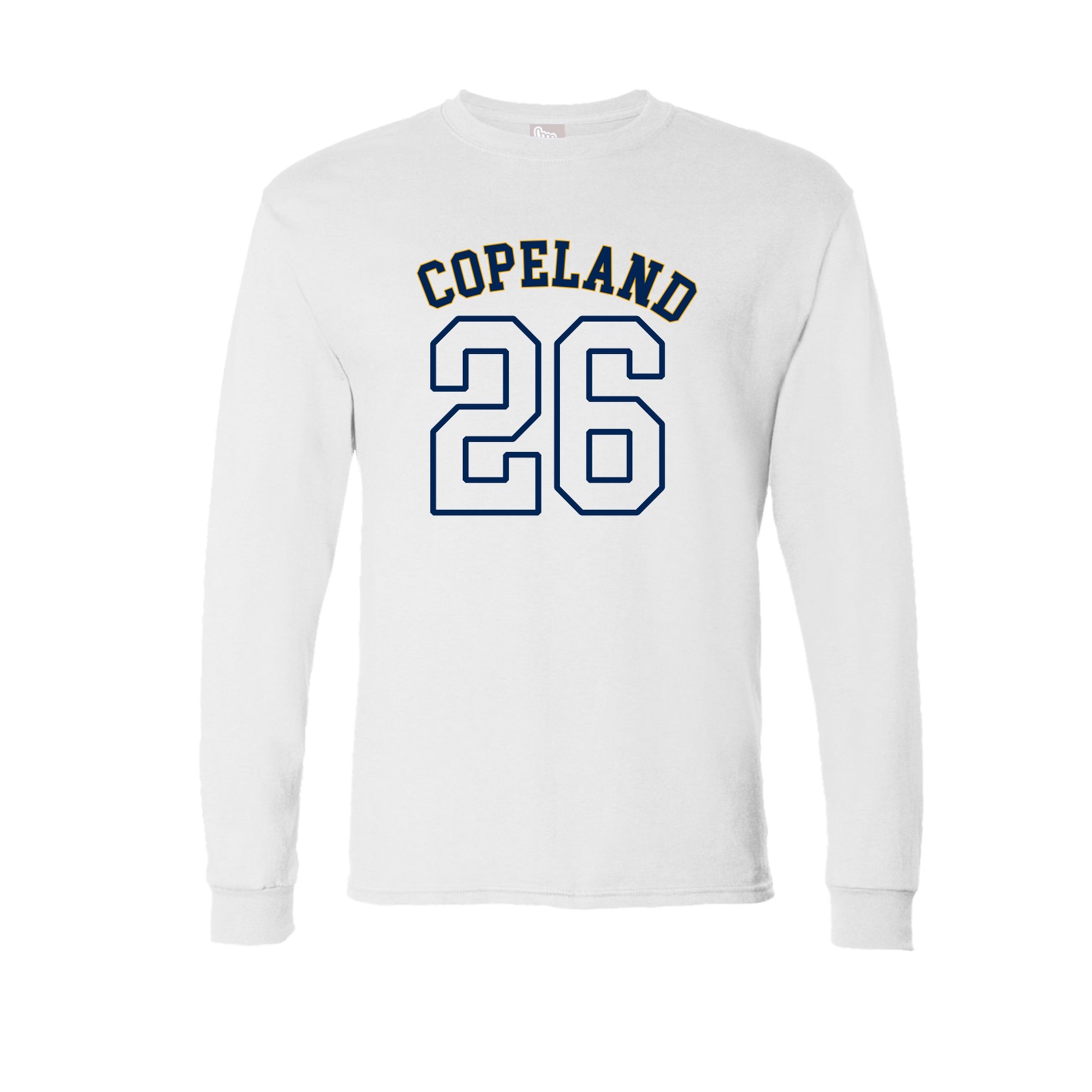 Long Sleeve Tee — Shirsey Arch in White