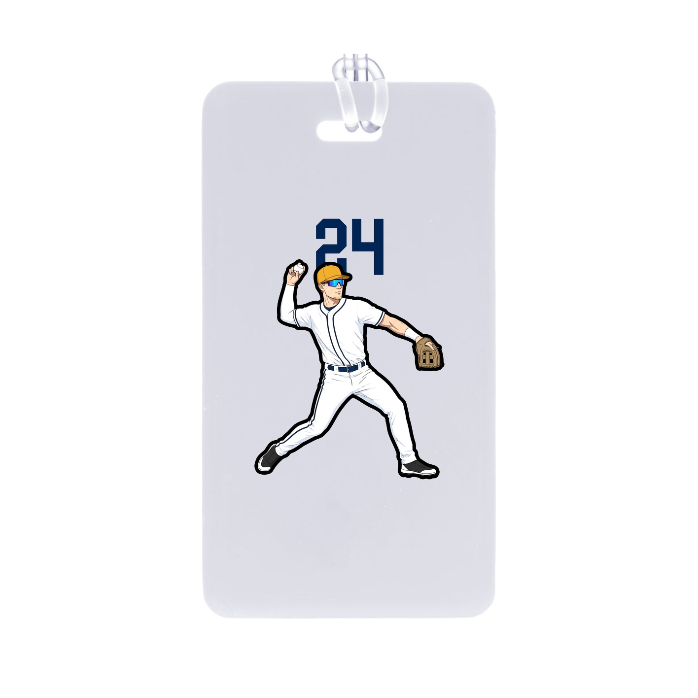 Bag Tag — Number Top in Classic