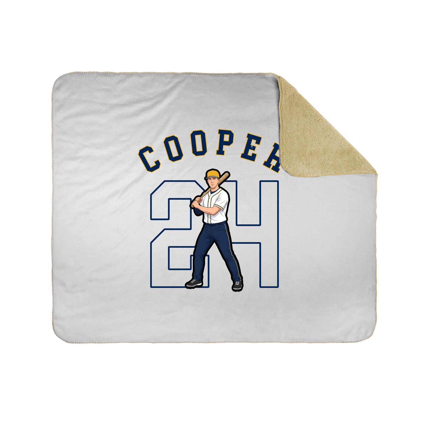Throw Blanket — Shirsey Arch in White