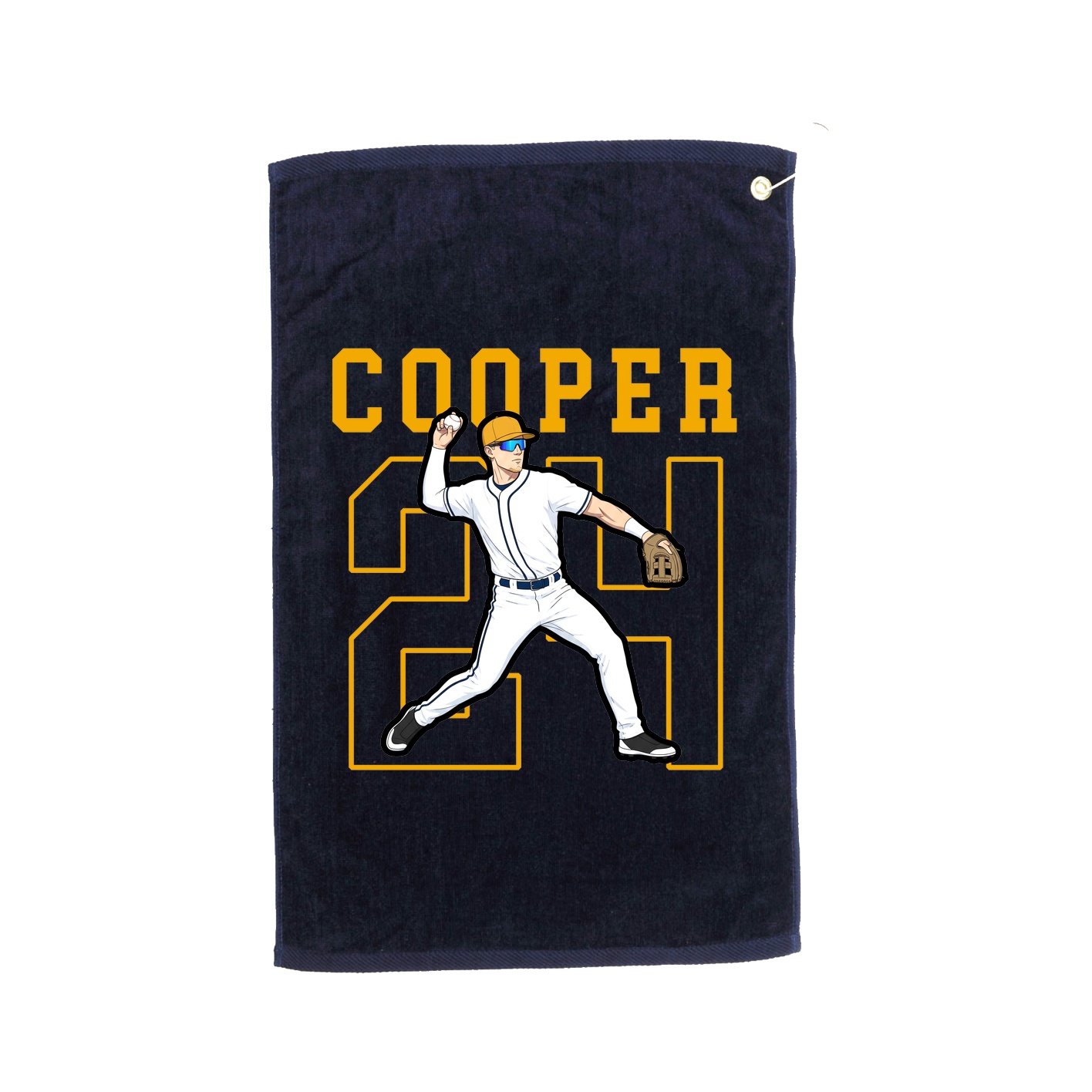Golf Towel — Shirsey in Navy