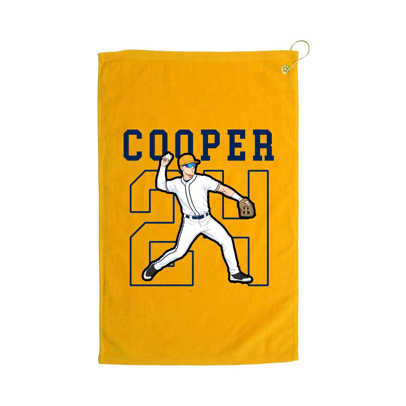 Terry Velour Golf Towel