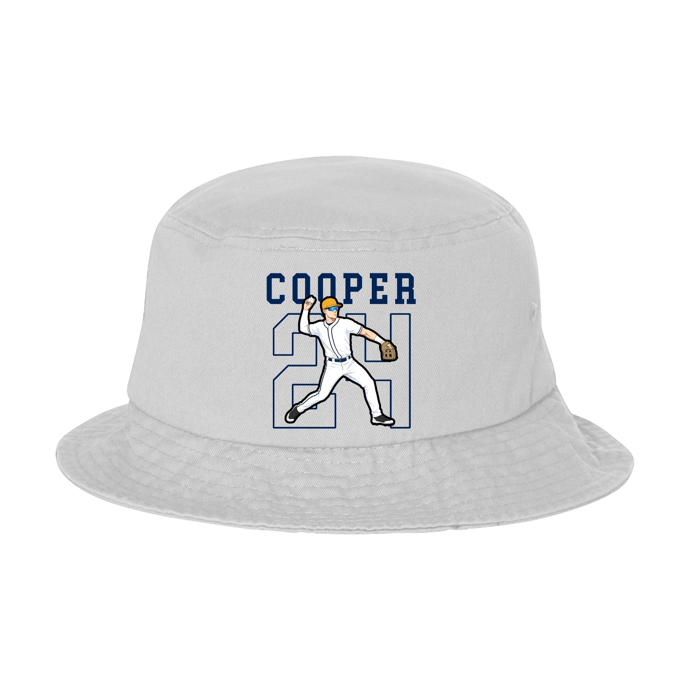 Bucket Cap — Shirsey in White