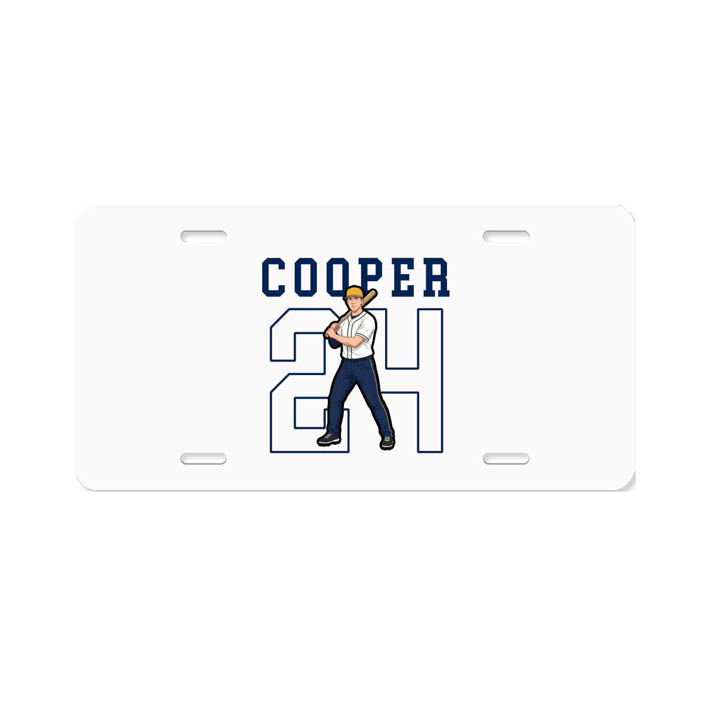 License Plate — Shirsey in Classic