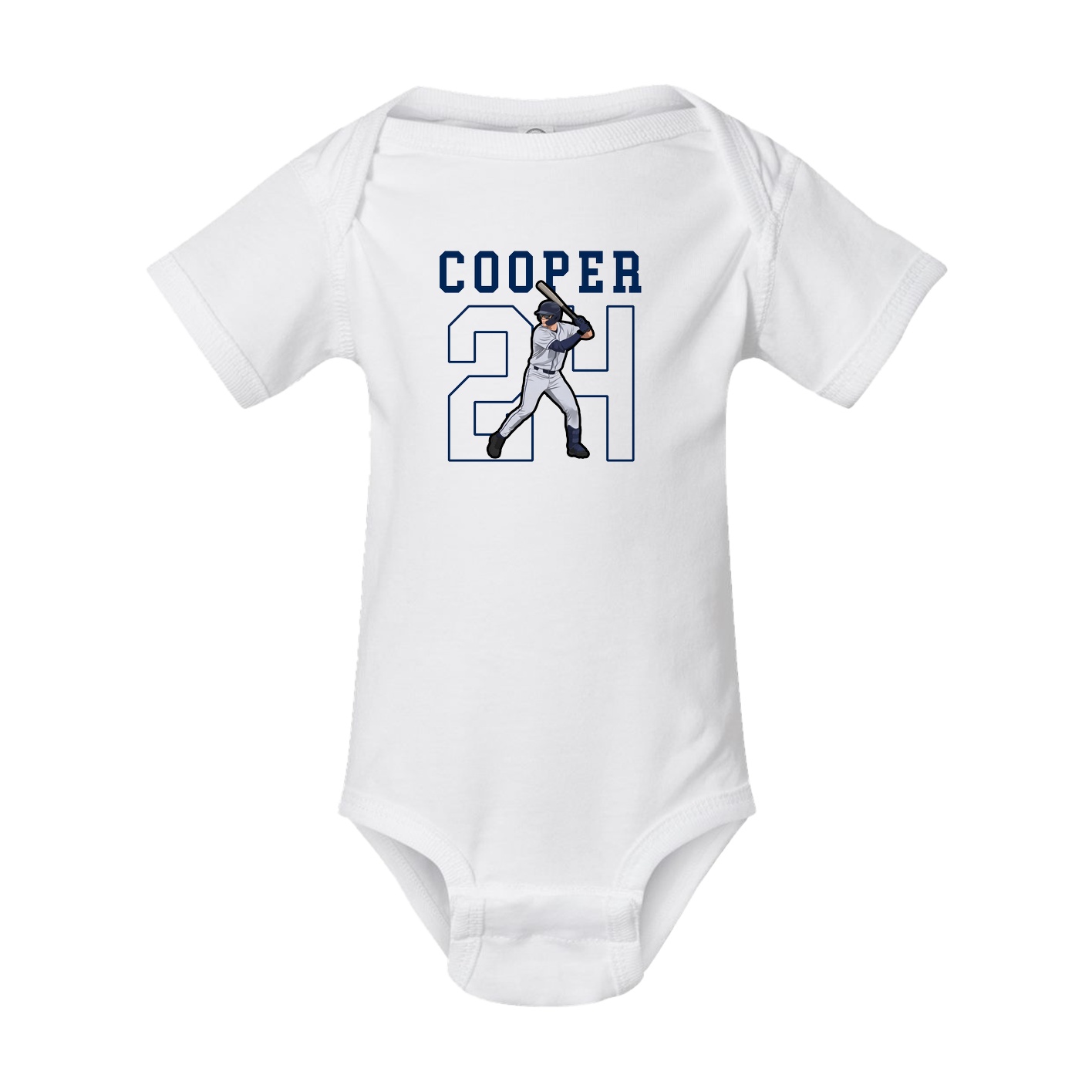 Baby Onesie — Shirsey in White