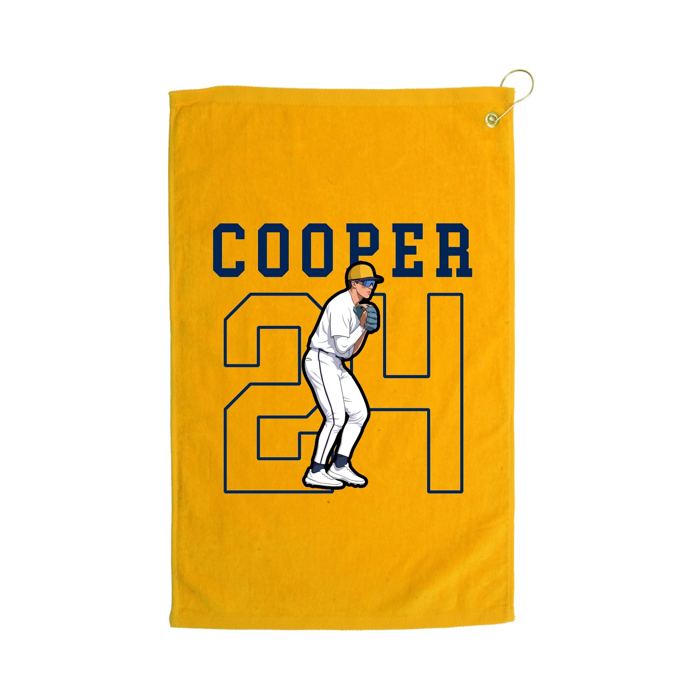 Golf Towel — Shirsey in Gold