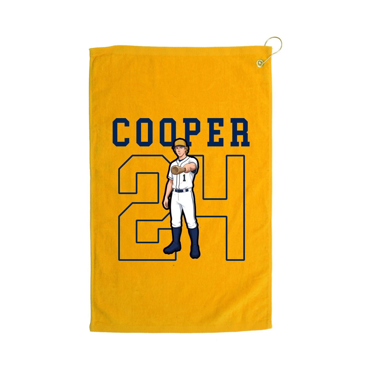 Golf Towel — Shirsey in Gold
