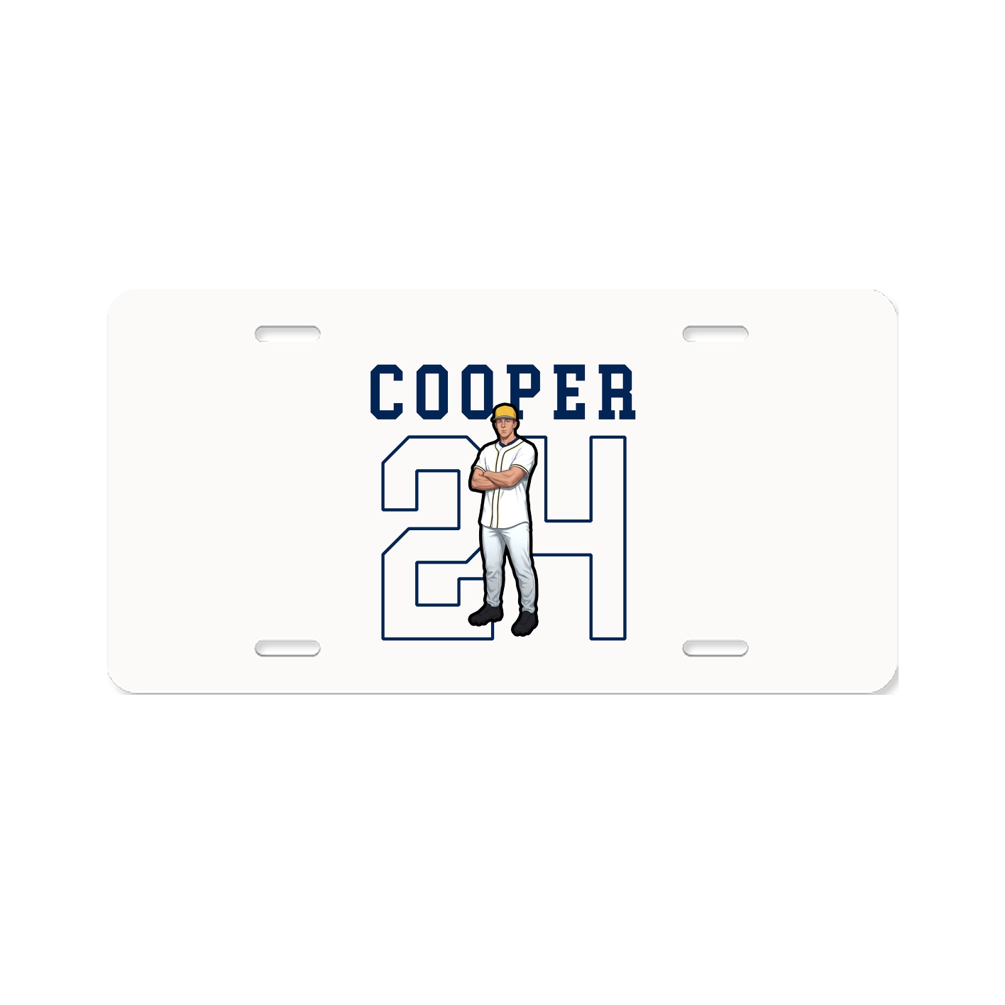 License Plate — Shirsey in Classic