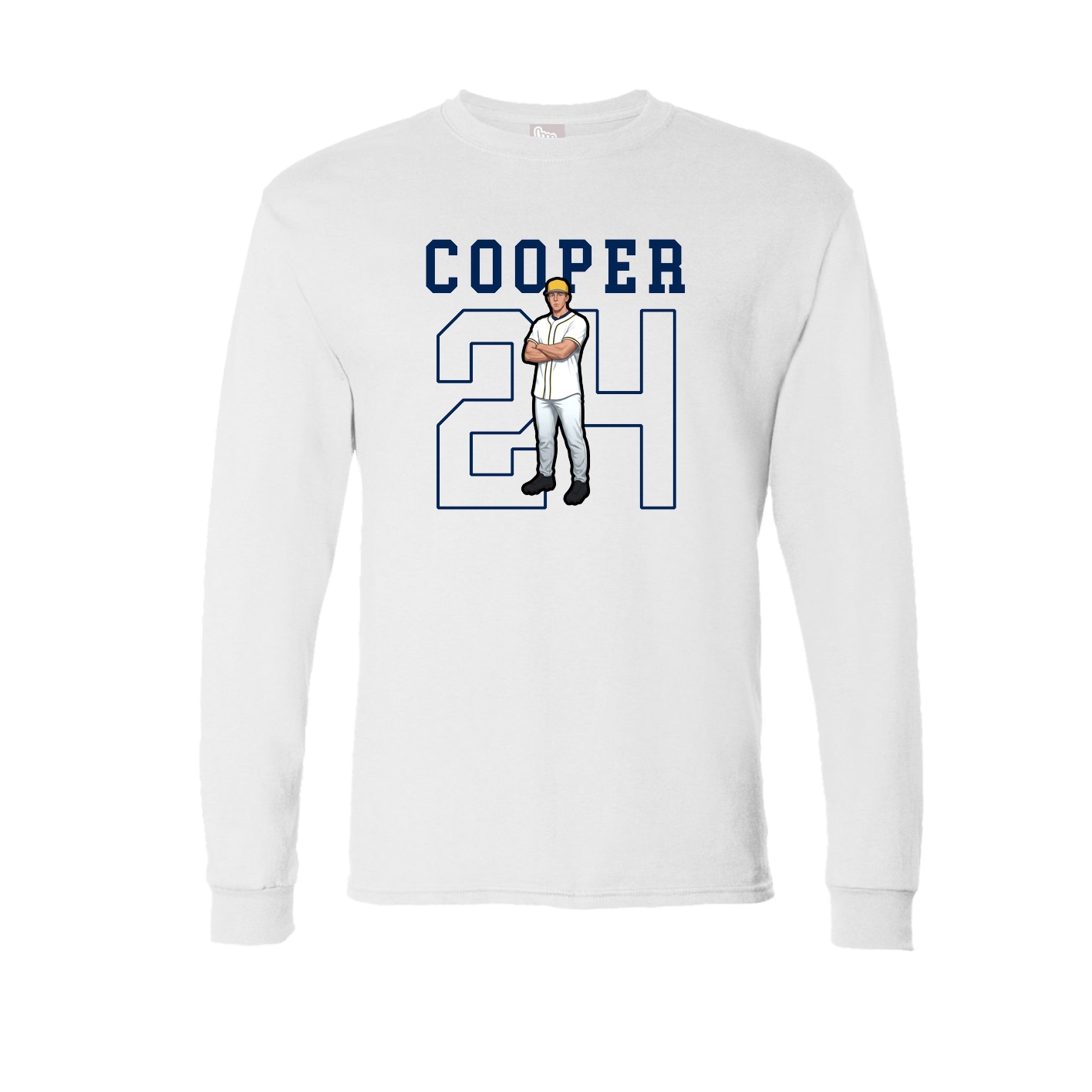 Long Sleeve Tee — Shirsey in White