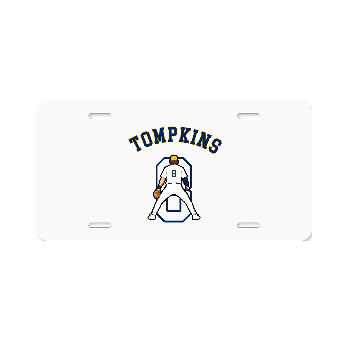 License Plate — Shirsey Arch in Classic