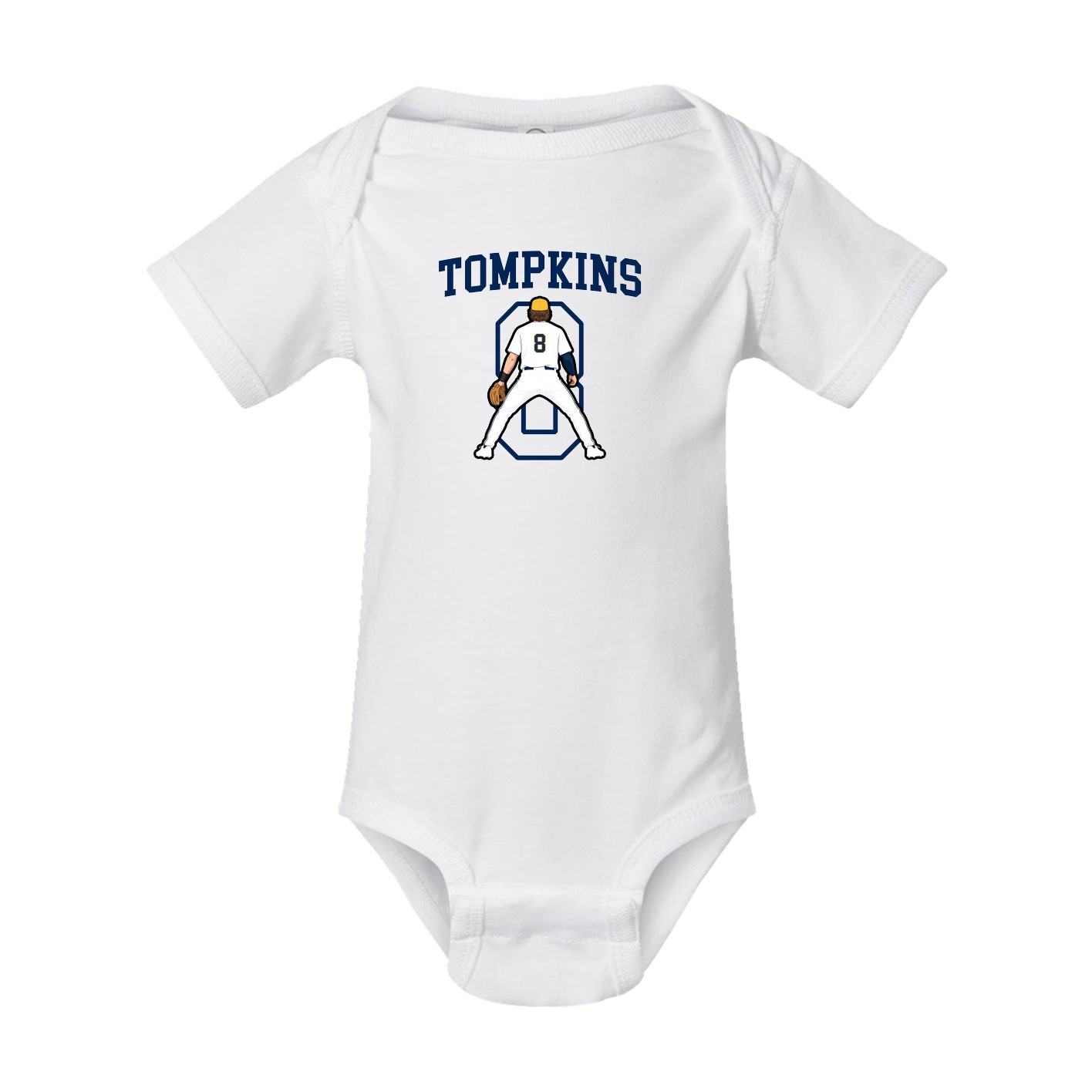 Baby Onesie — Shirsey in White