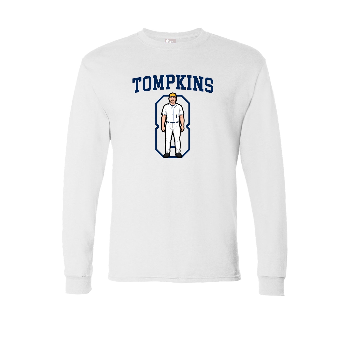 Long Sleeve Tee — Shirsey in White