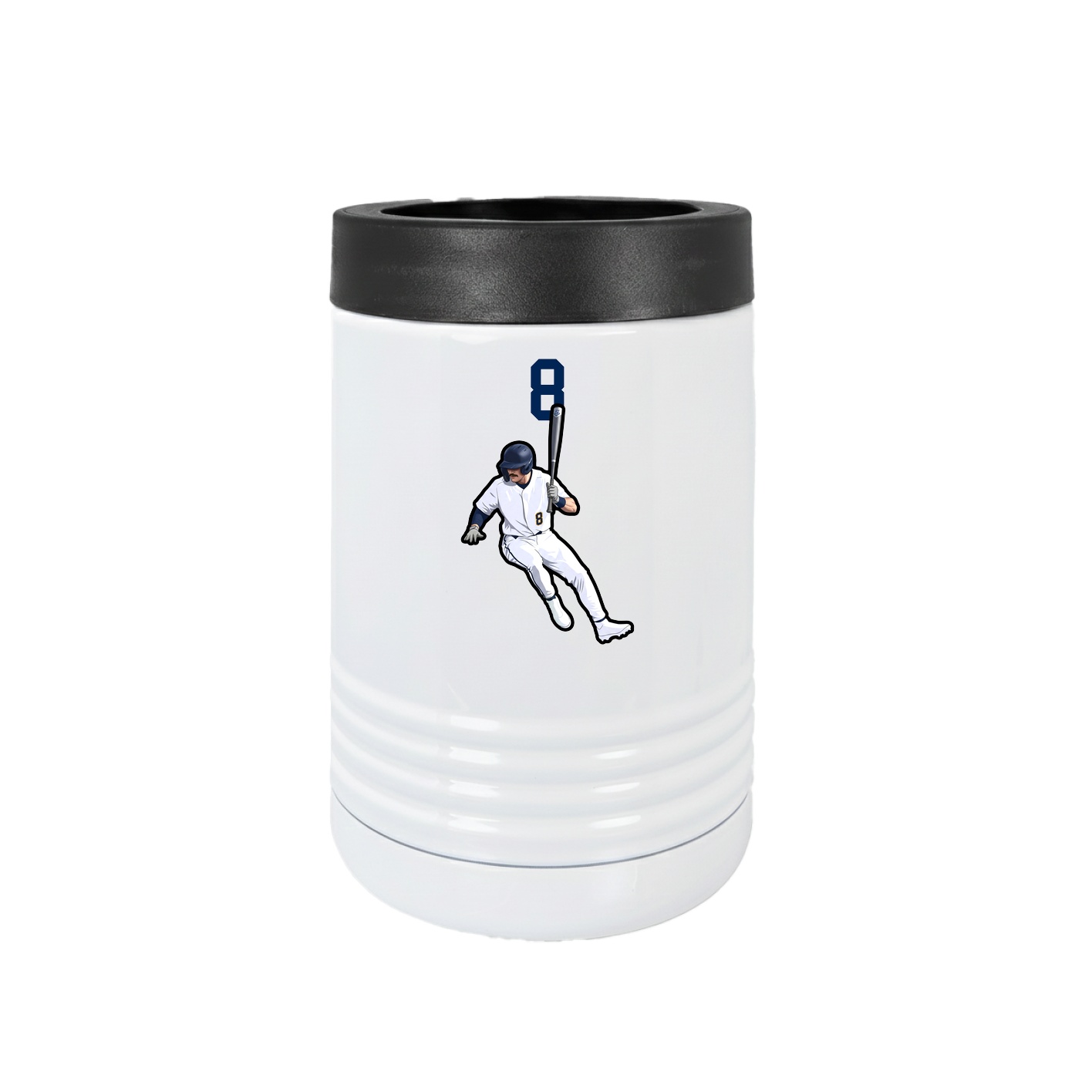 Beverage Holder — Number Top in White