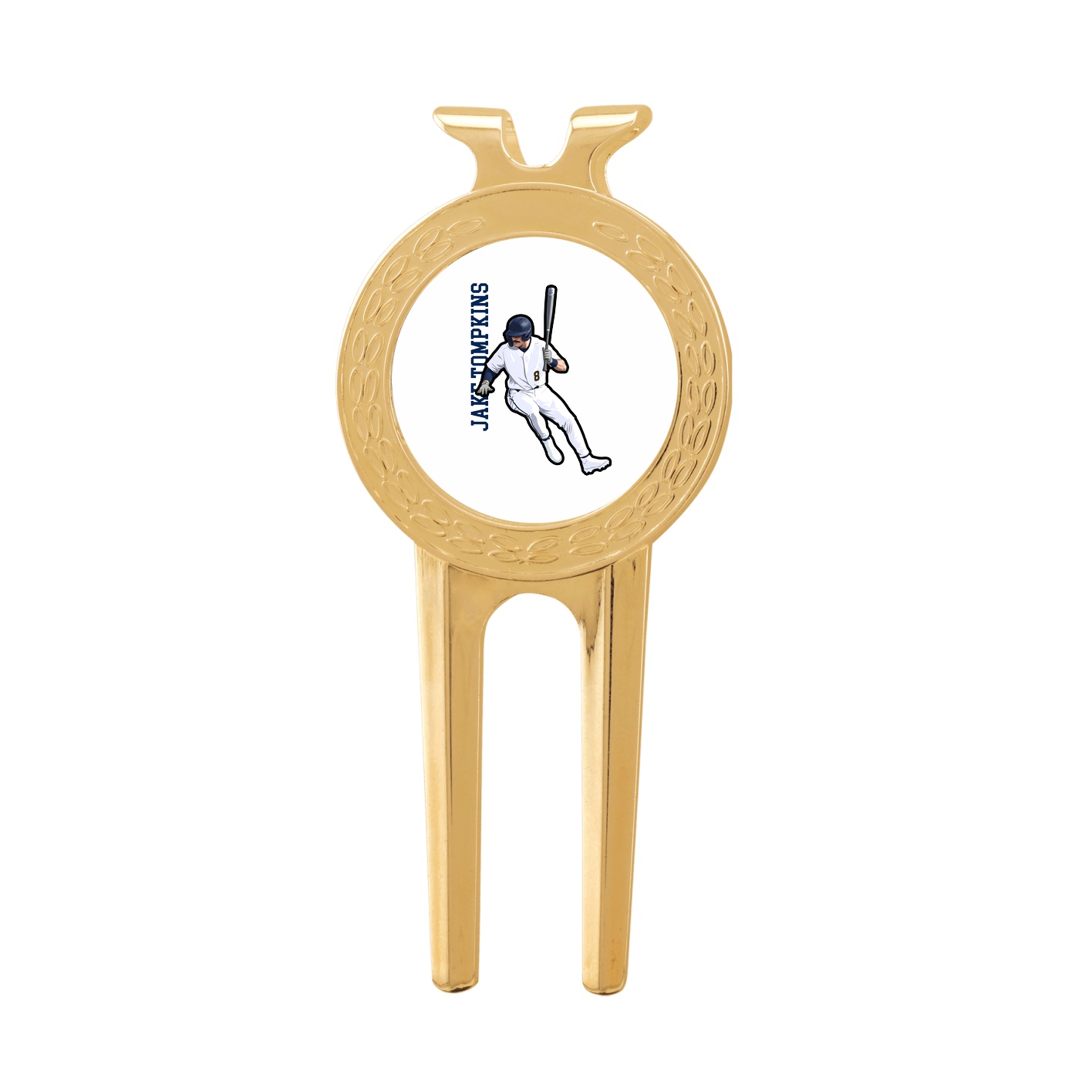 Divot Tool with Ball Marker — Name Vertical in Classic