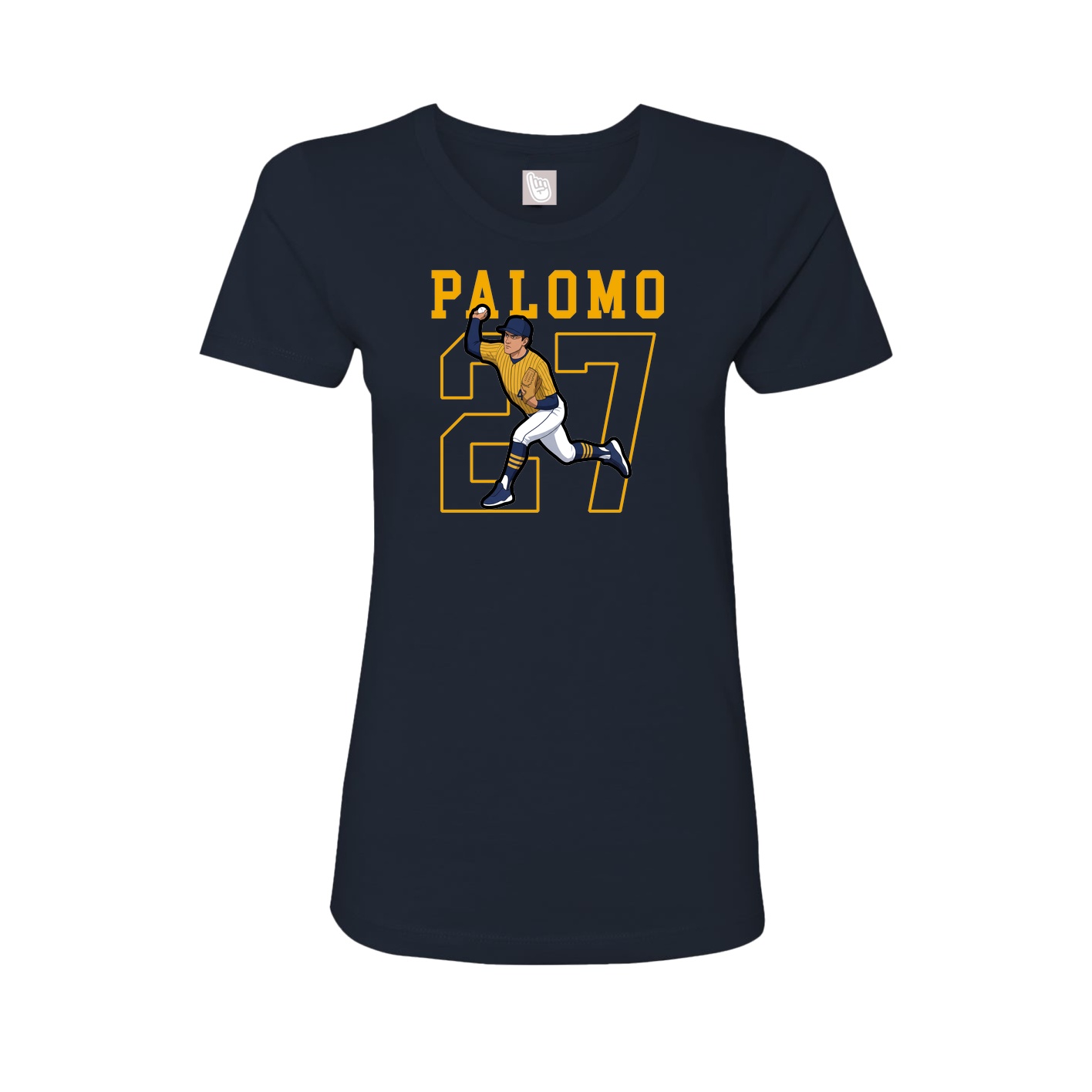 Fitted Women's Tee — Shirsey in Navy