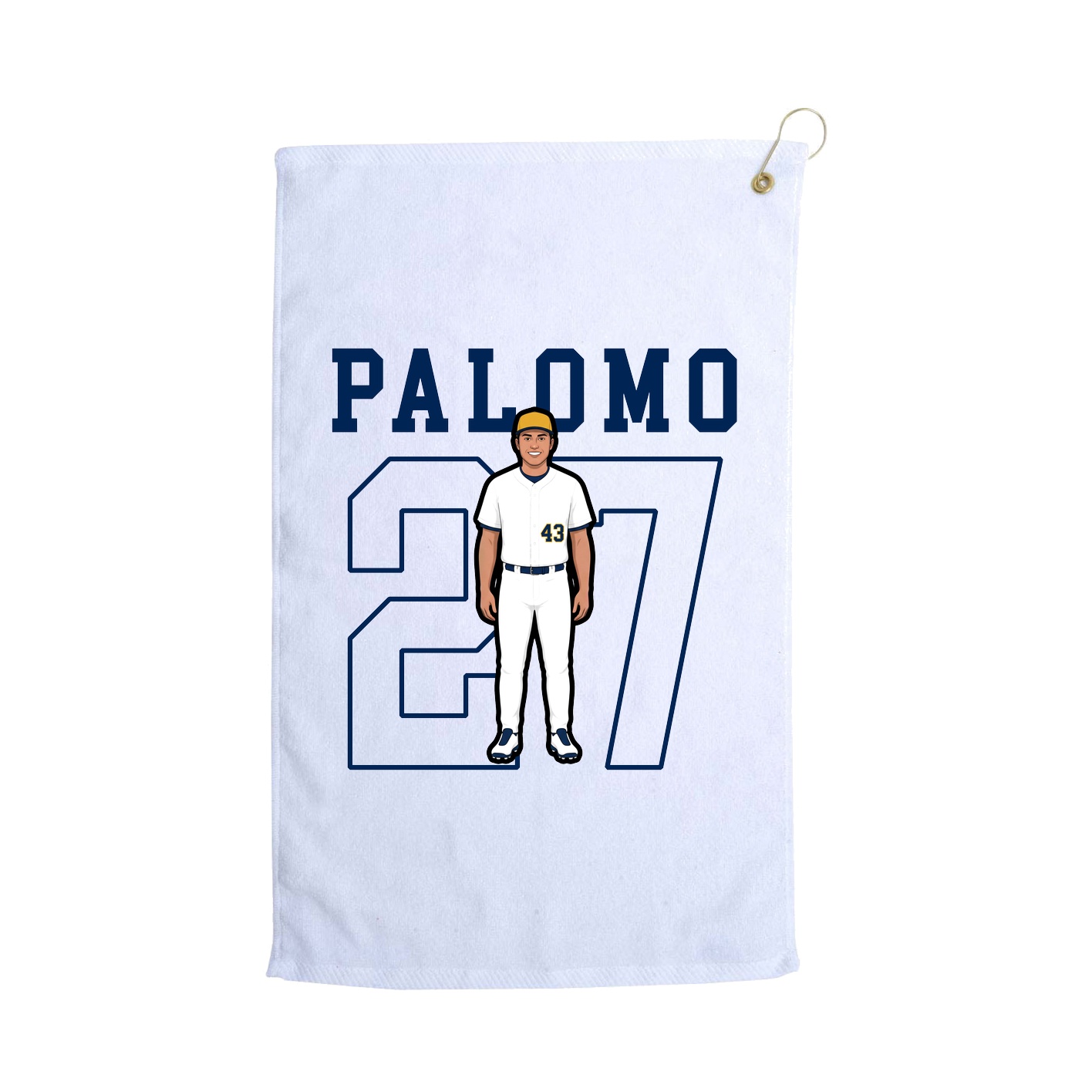 Golf Towel — Shirsey in White