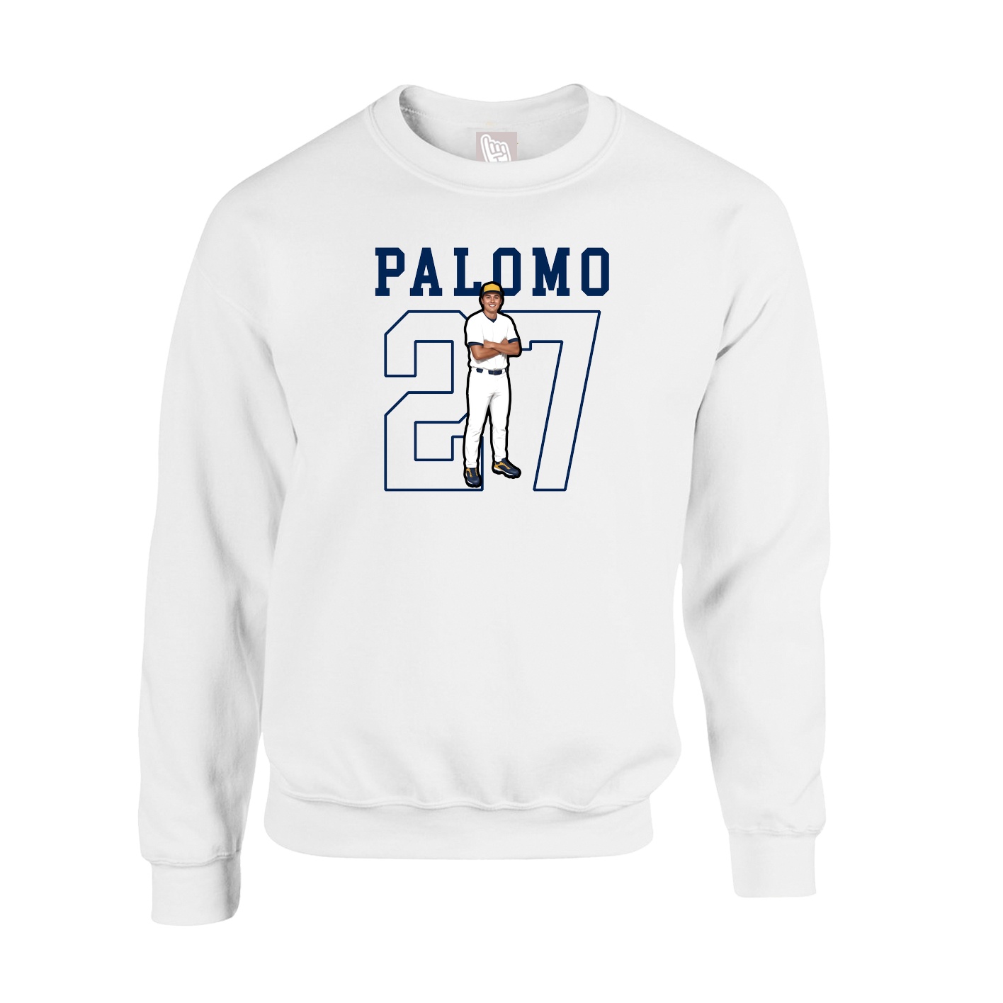Fleece Crew — Shirsey in White