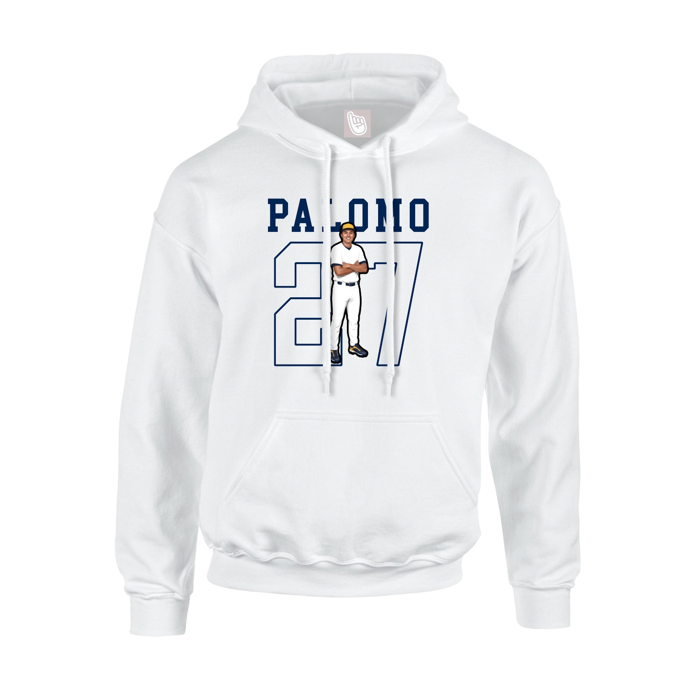 Youth Hoodie — Shirsey in White
