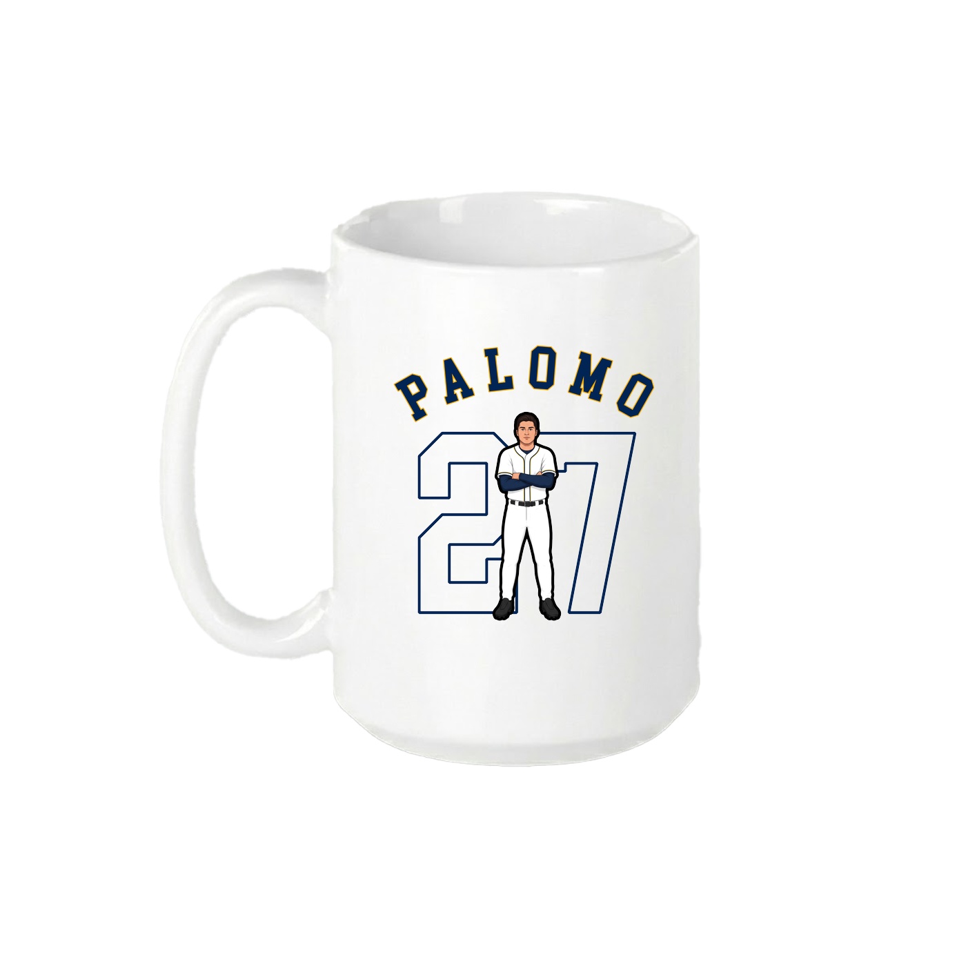 15oz Coffee Mug — Shirsey Arch in White
