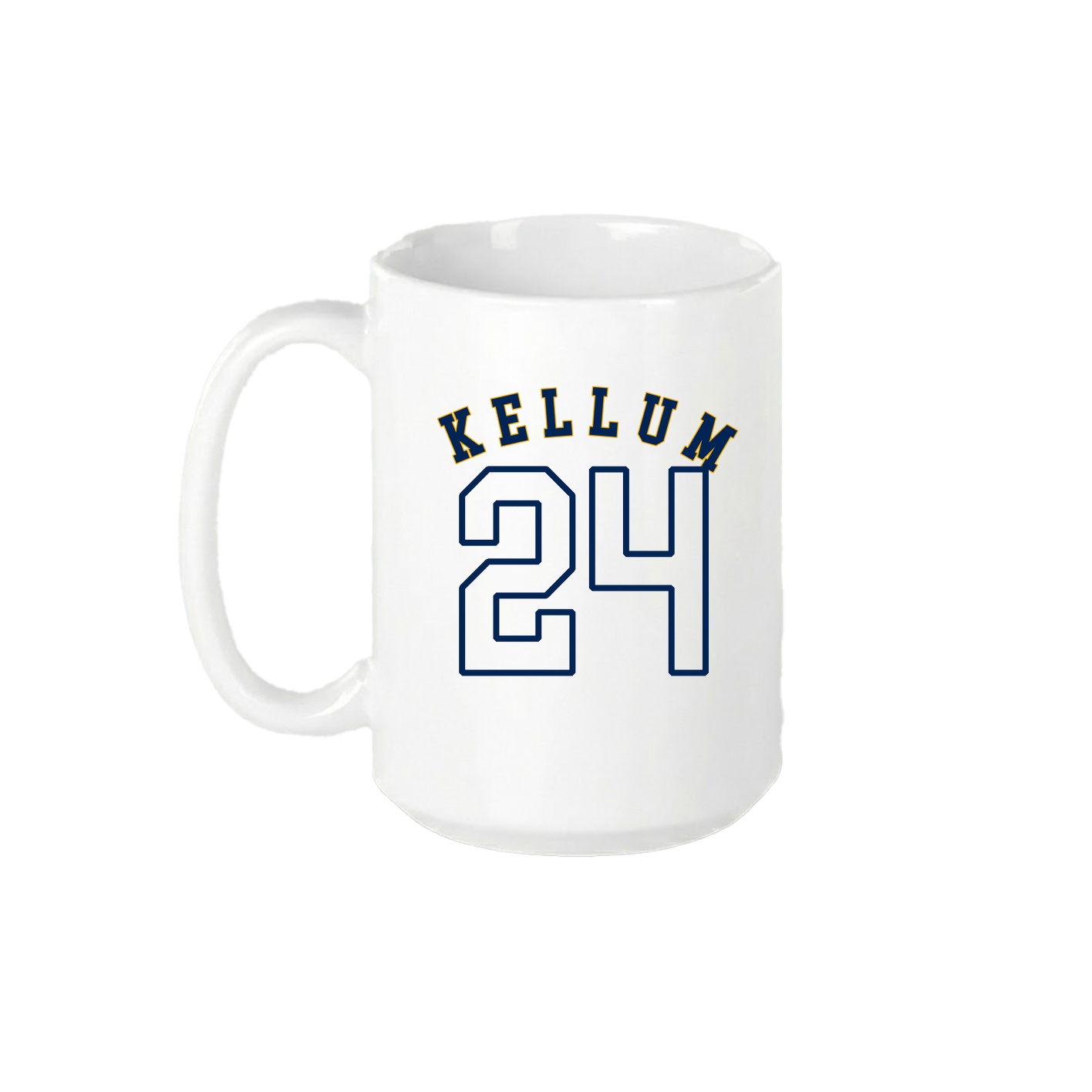 15oz Coffee Mug — Shirsey Arch in White
