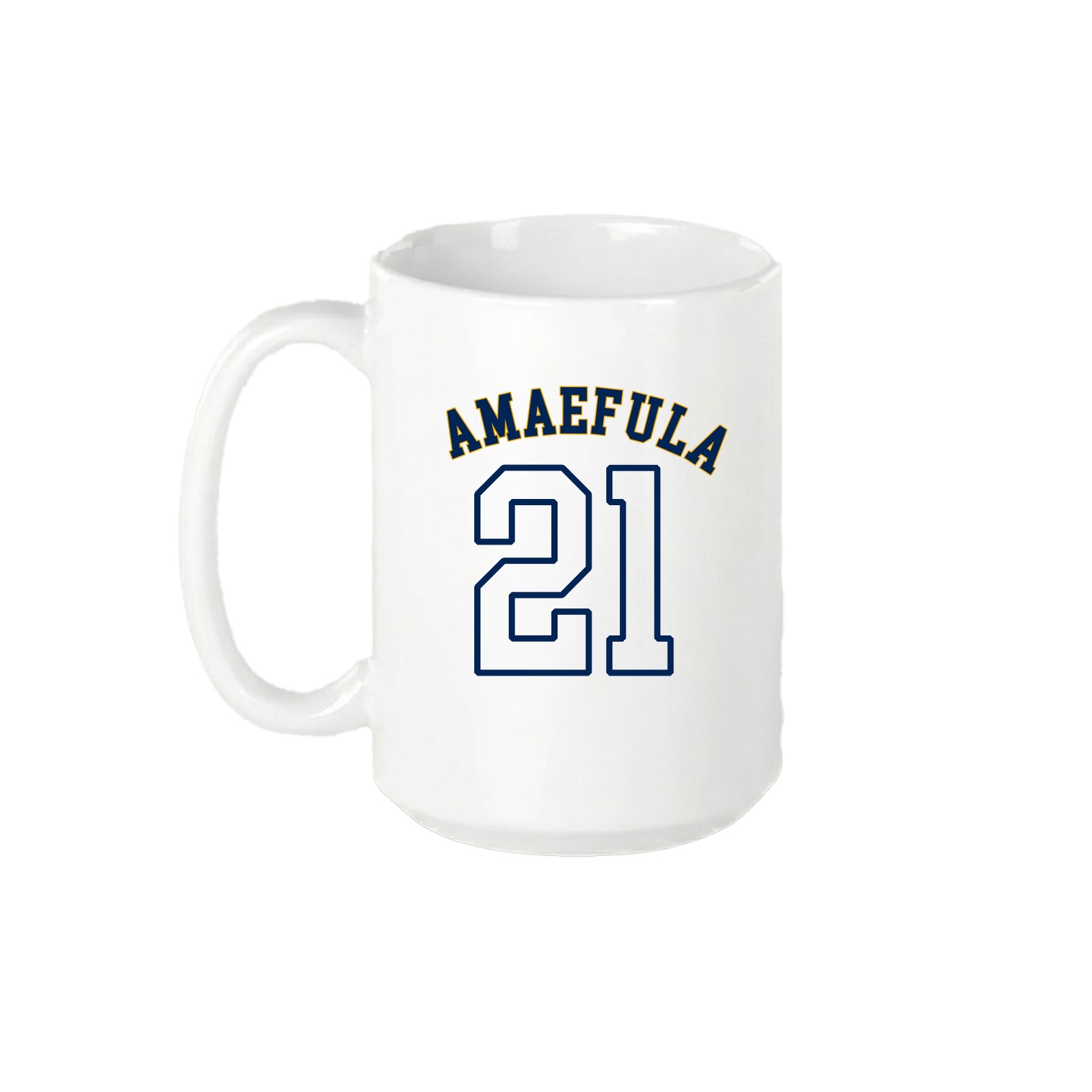 15oz Coffee Mug — Shirsey Arch in White