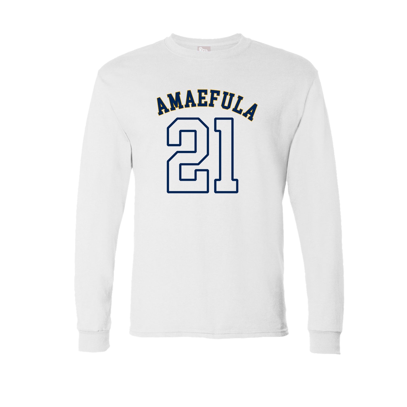 Long Sleeve Tee — Shirsey Arch in White
