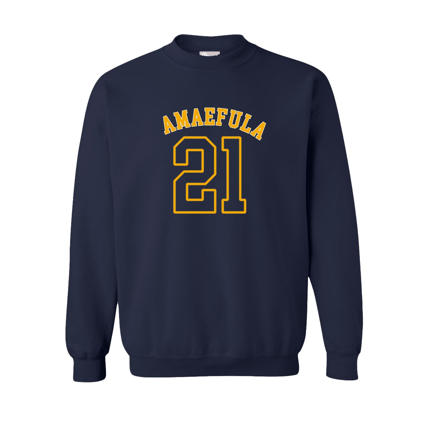 Fleece Crew — Shirsey Arch in Navy