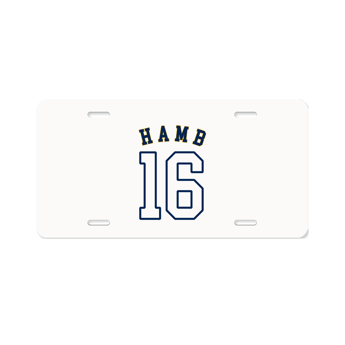 License Plate — Shirsey Arch in Classic