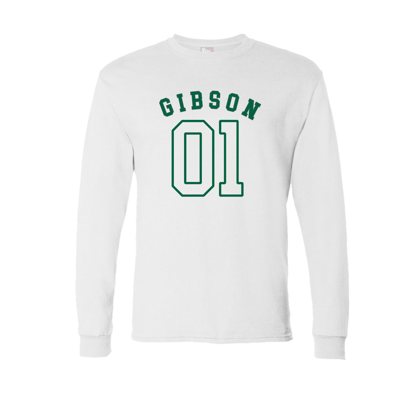 Long Sleeve Tee — Shirsey Arch in White
