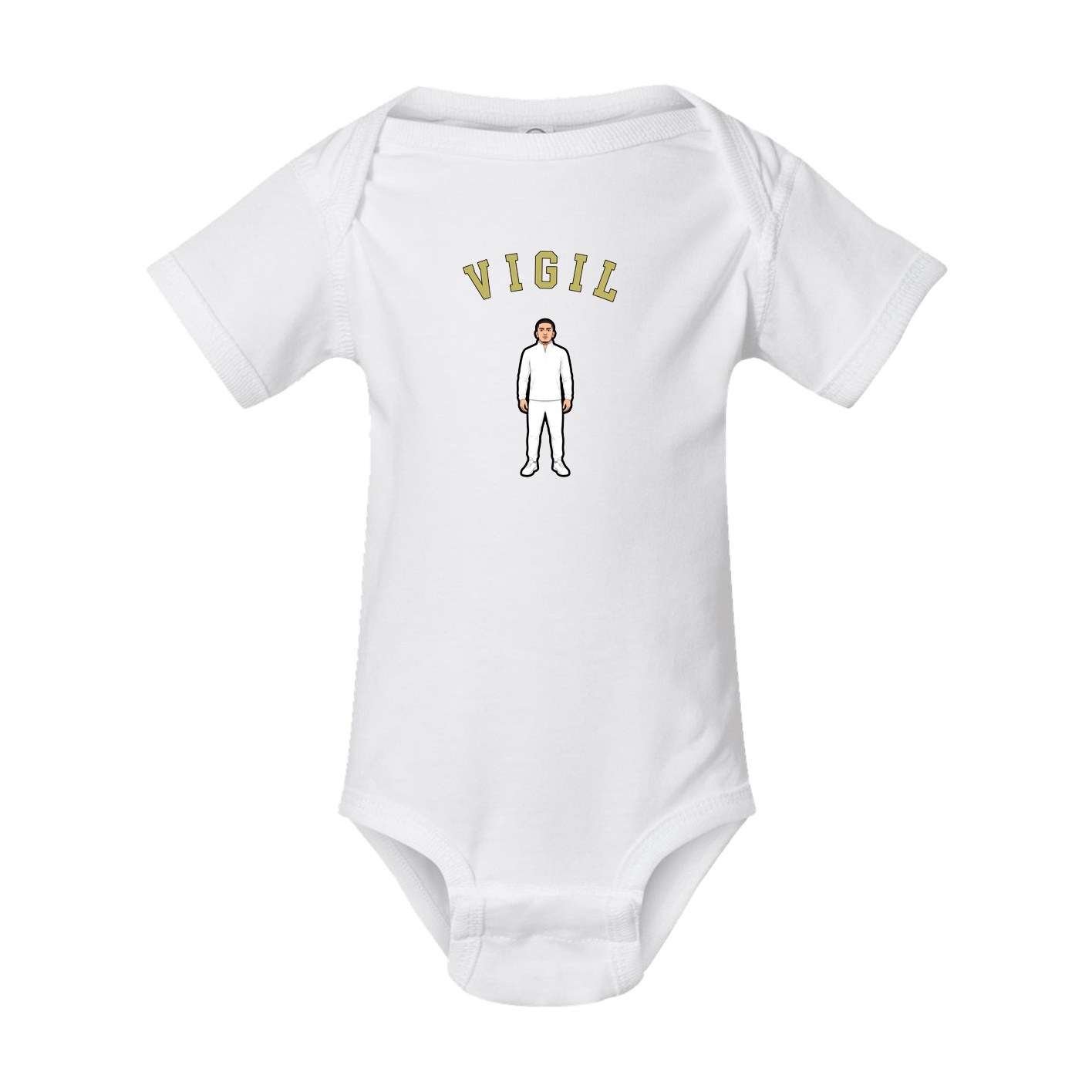 Baby Onesie — Shirsey Arch in White