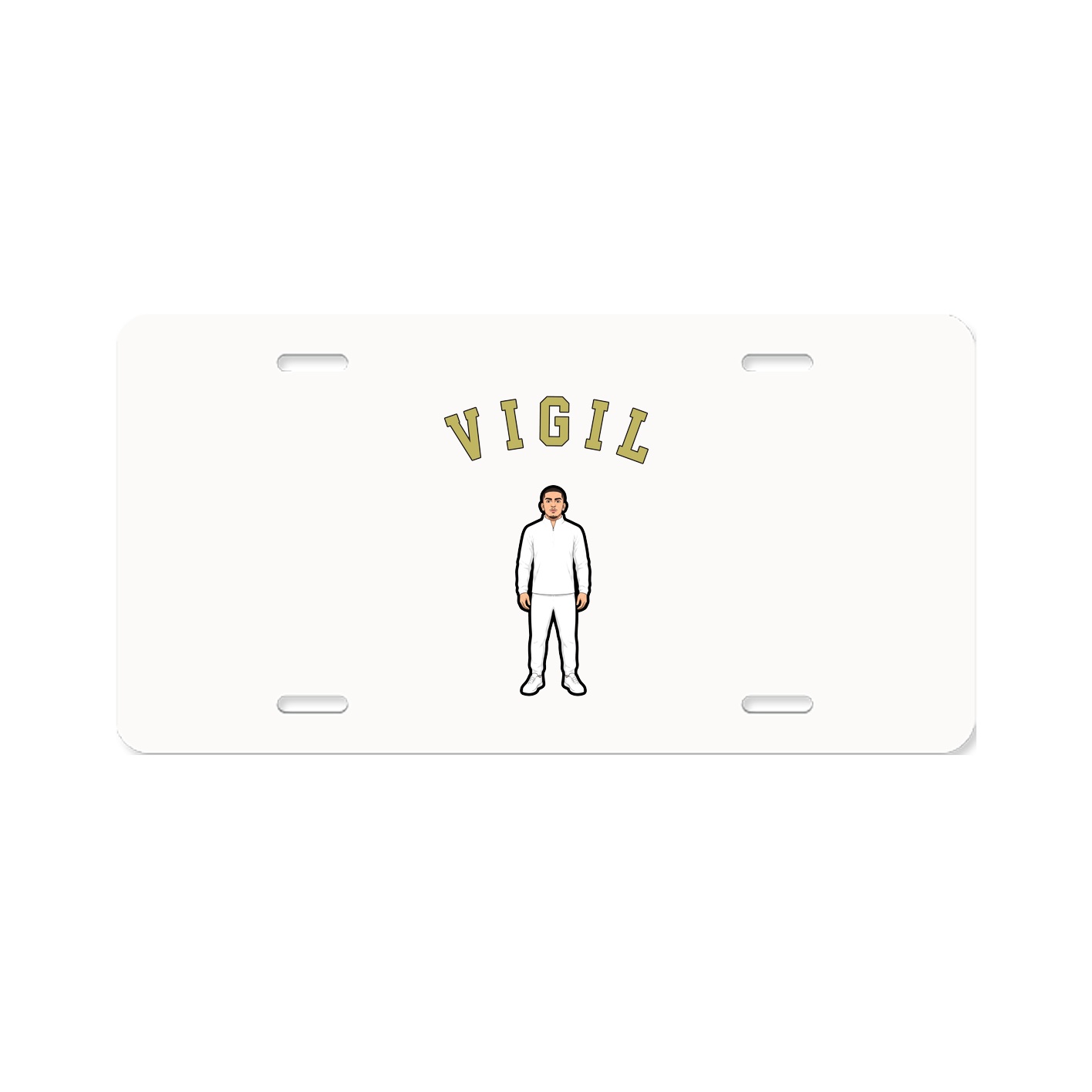License Plate — Shirsey Arch in Classic