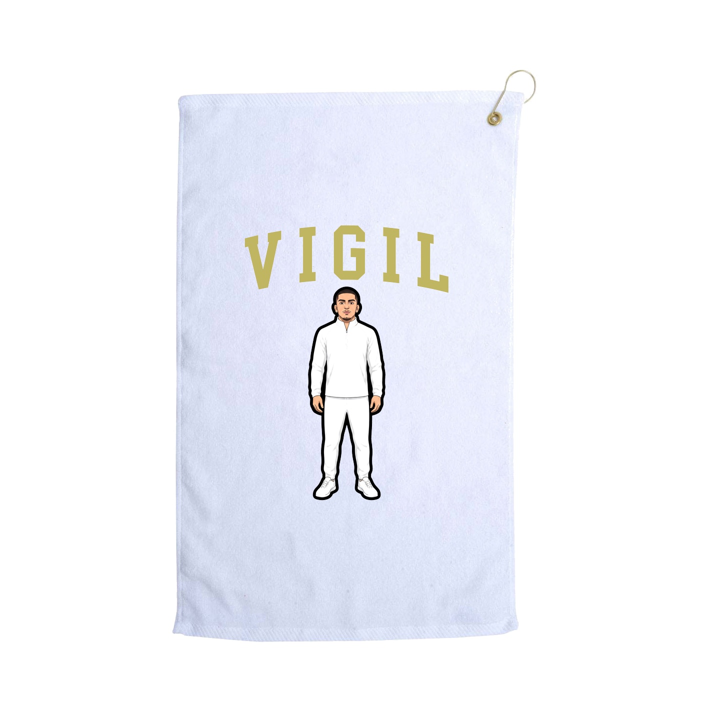 Golf Towel — Shirsey in White