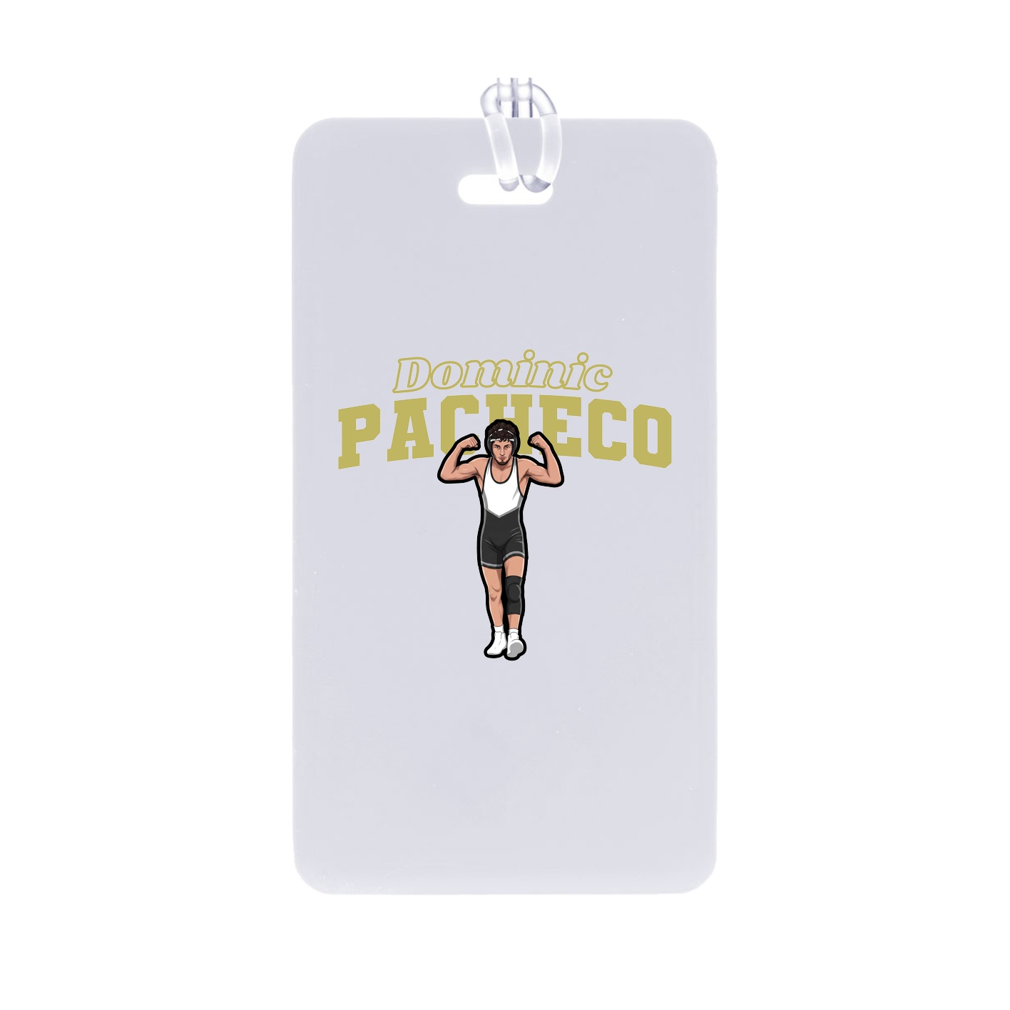 Bag Tag — Name Arch in Classic