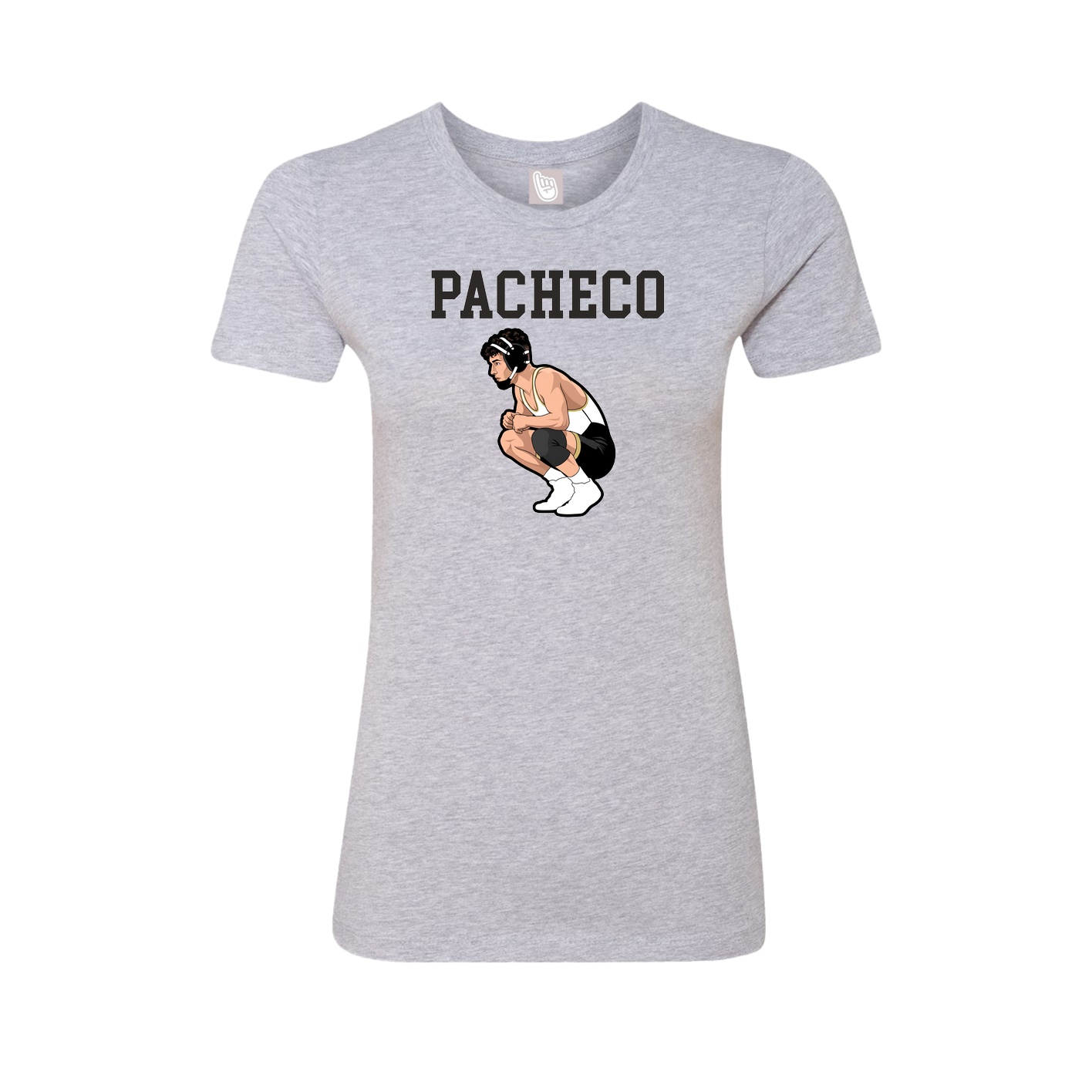 Fitted Women's Tee — Shirsey in Grey