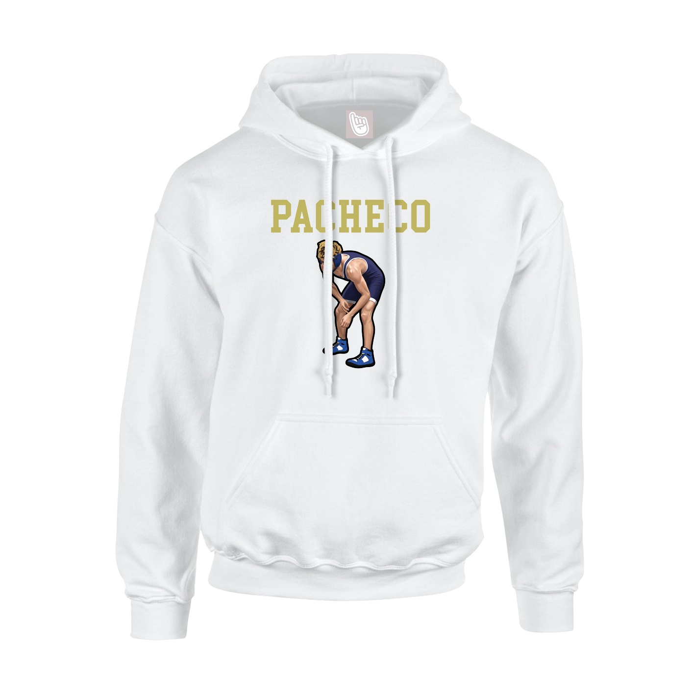 Hoodie — Shirsey in White