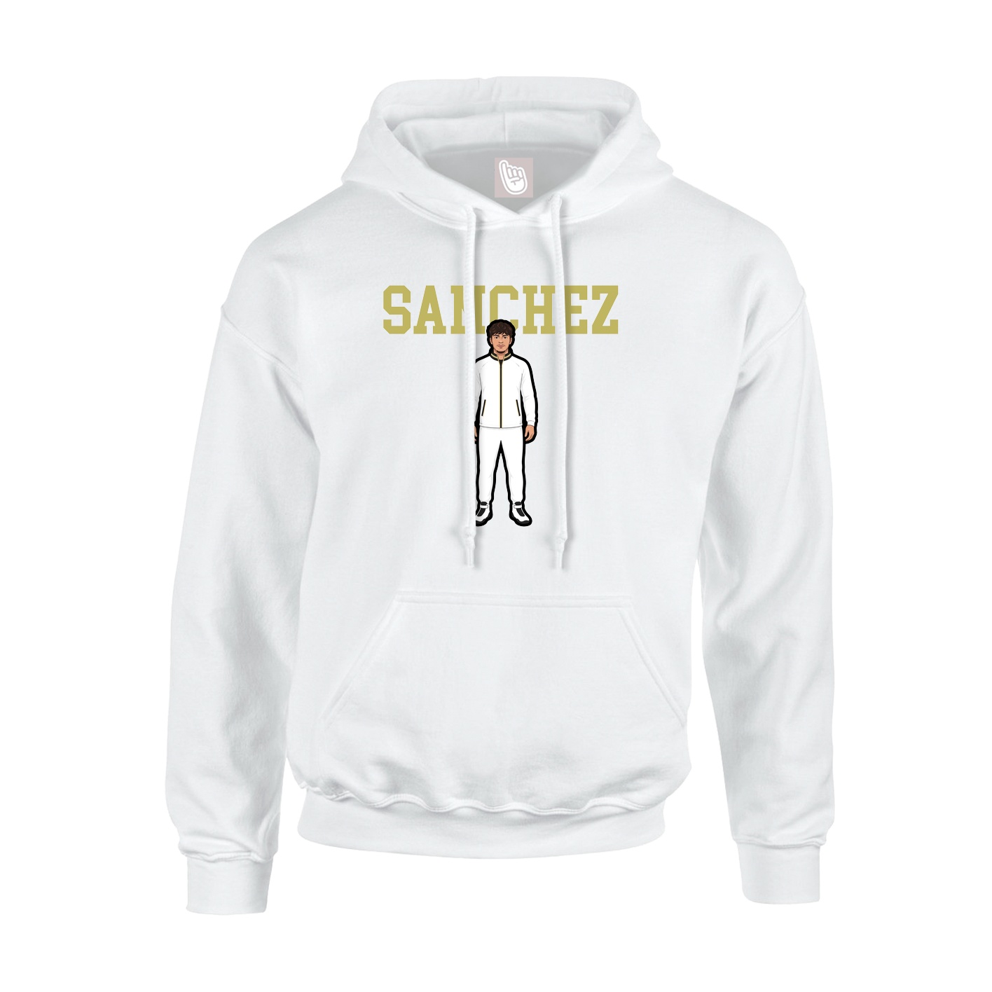 Hoodie — Shirsey in White