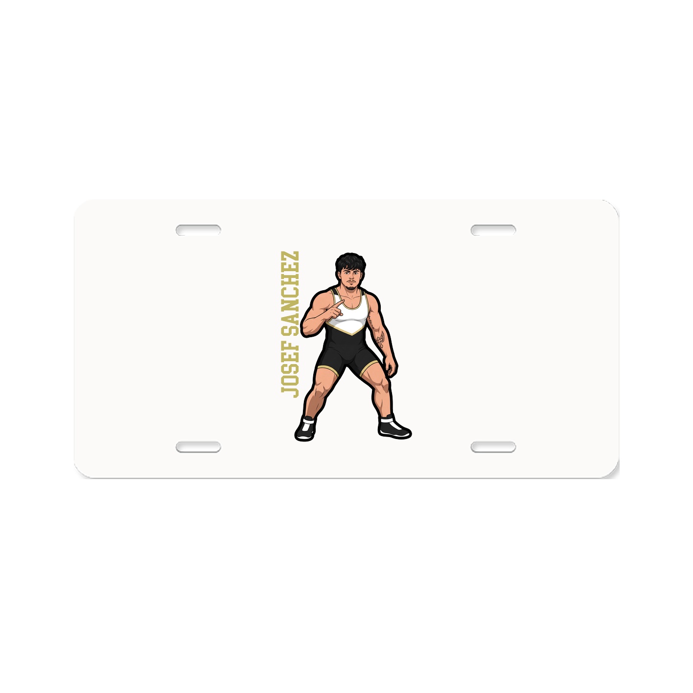 Aluminum License Plate