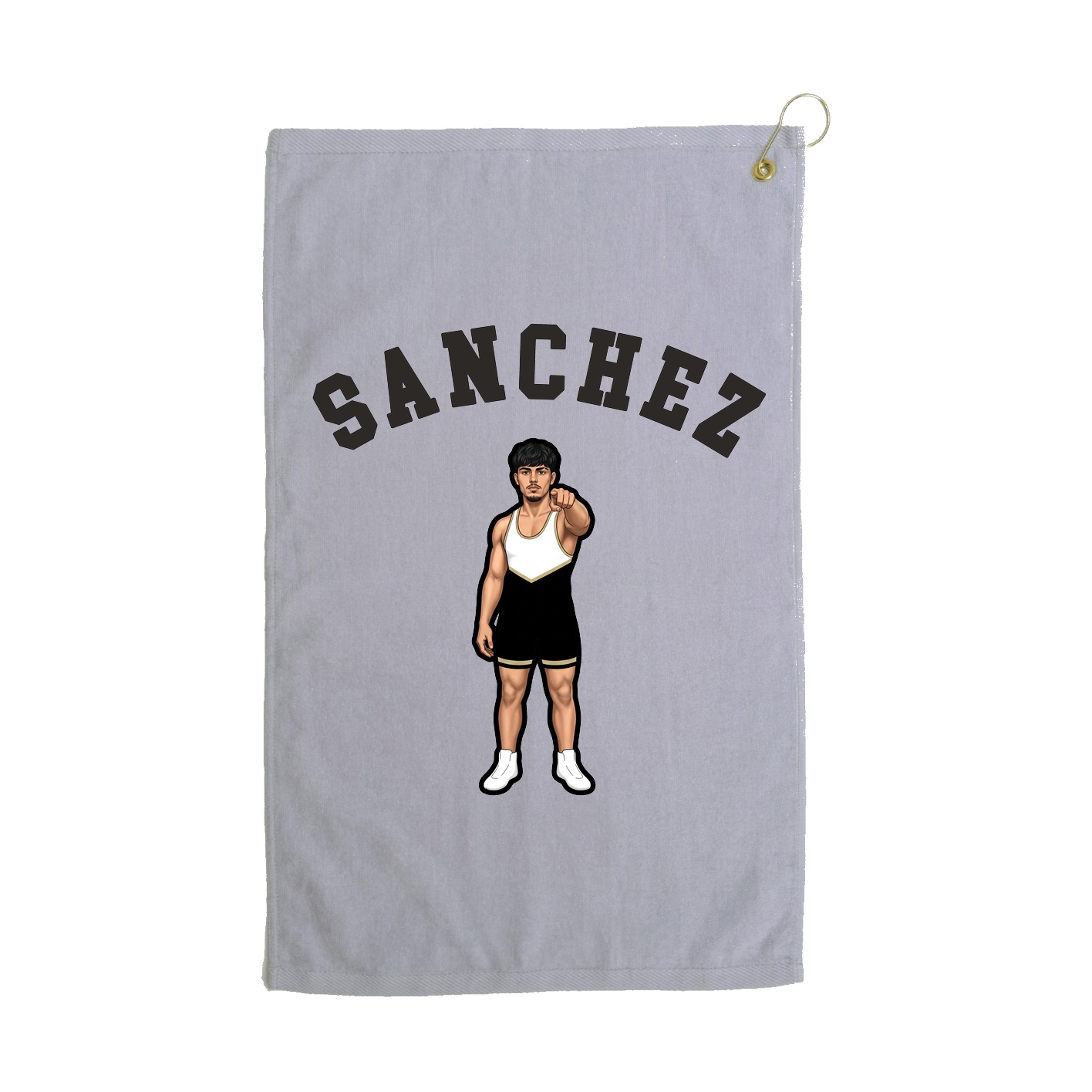 Golf Towel — Shirsey Arch in Grey