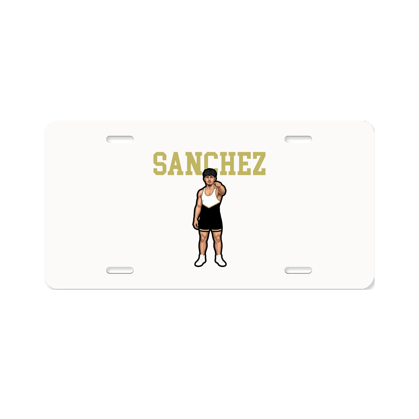 License Plate — Shirsey in Classic
